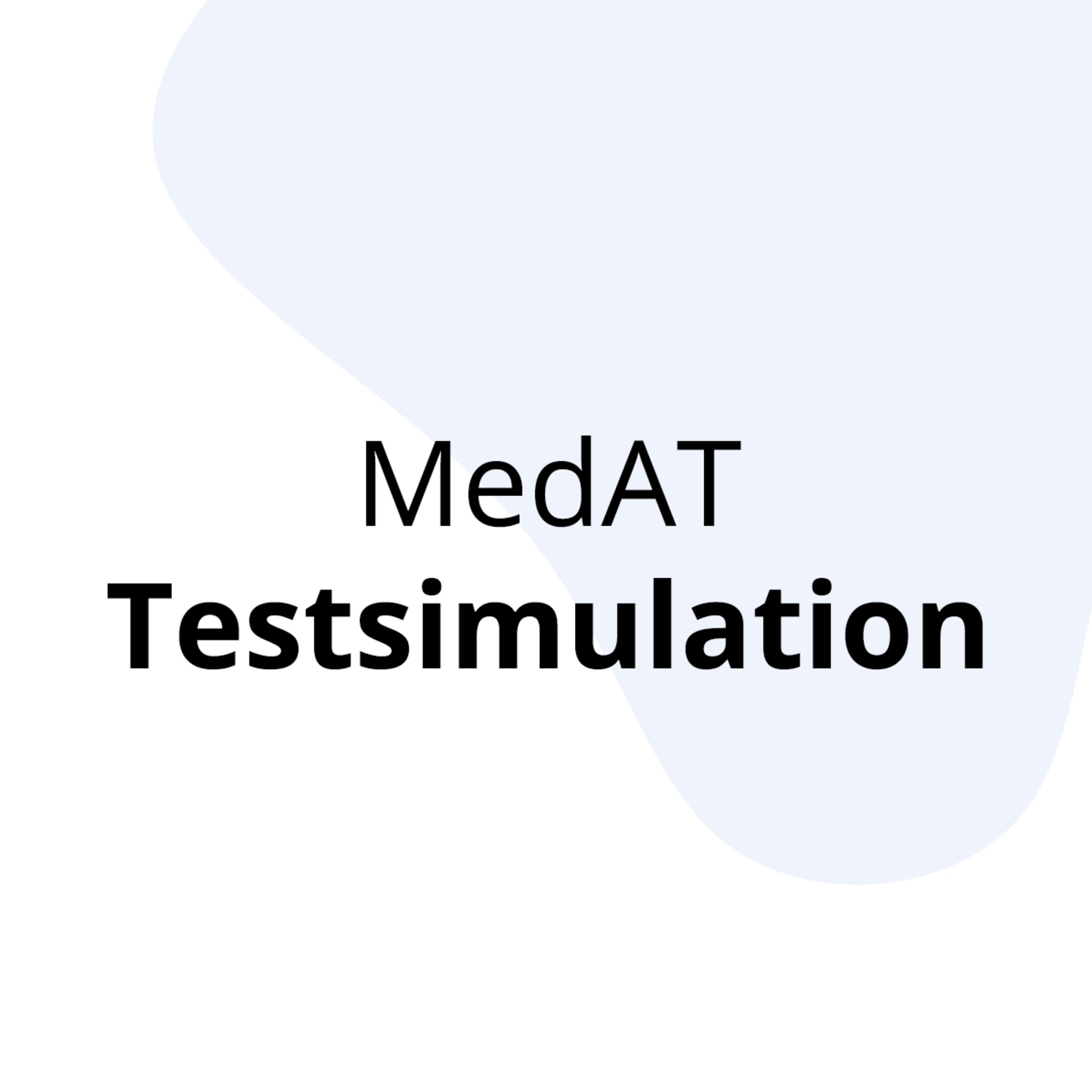 MedAT Live Testsimulation