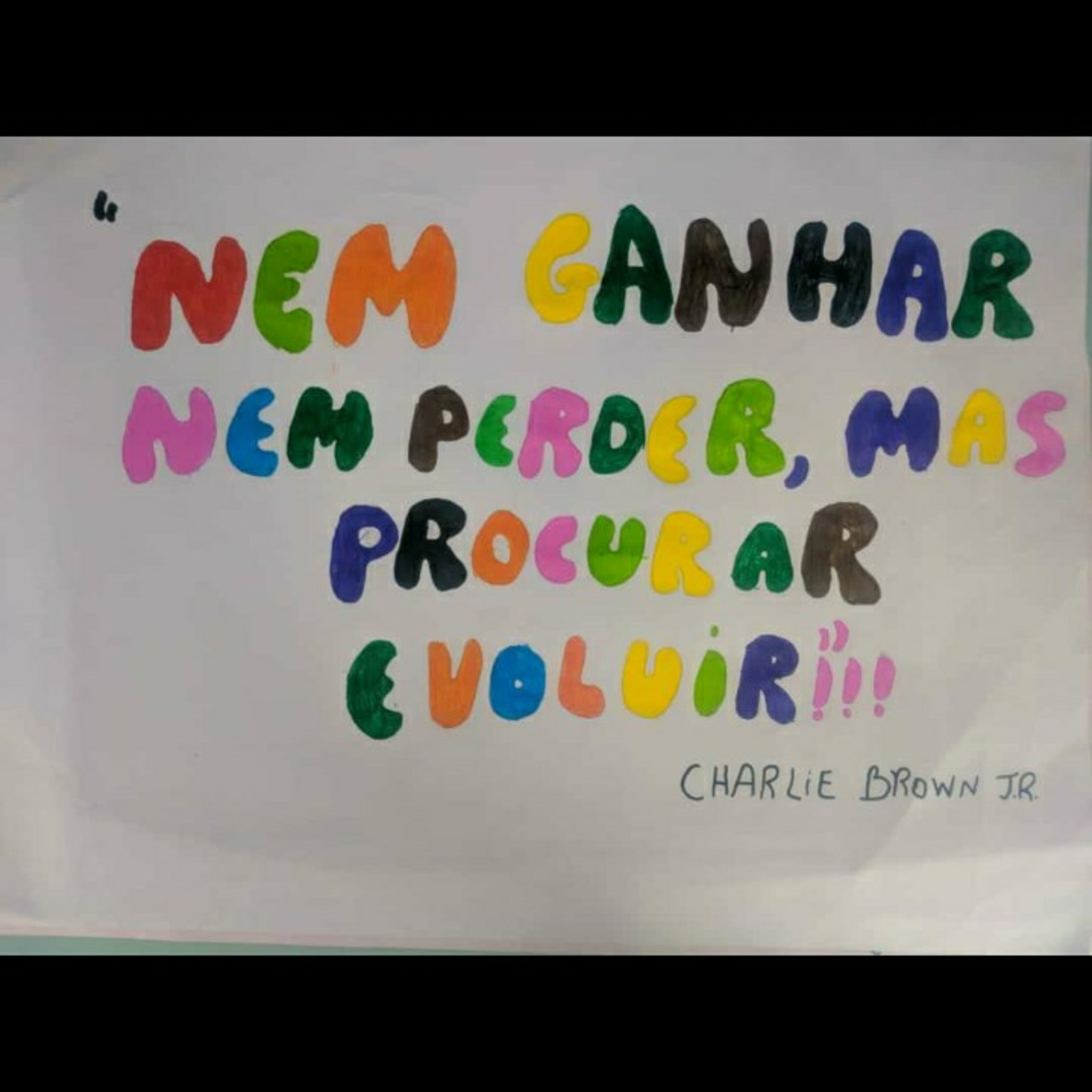 EDUCAÇÃO E VALORES