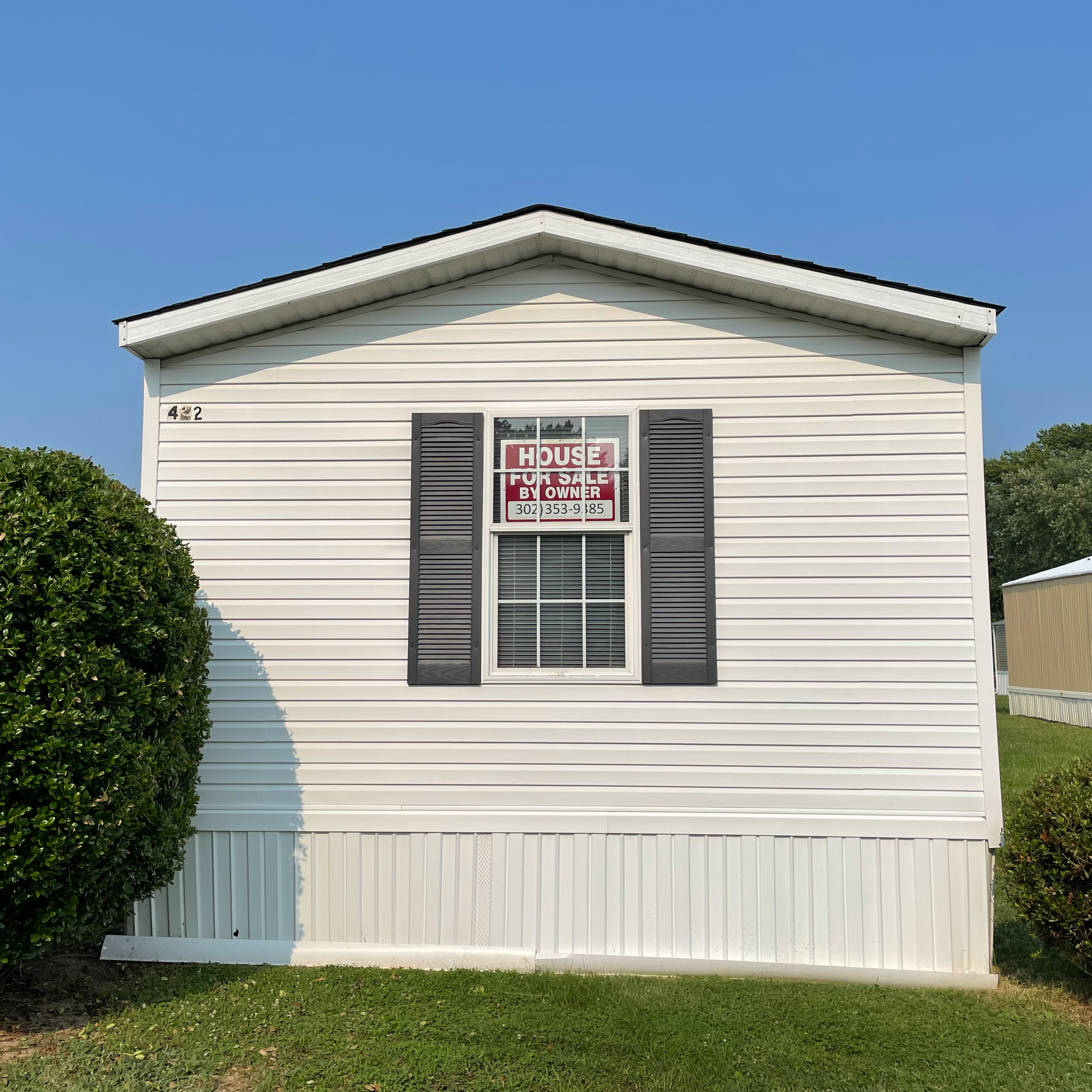 The increasing popularity of mobile homes!