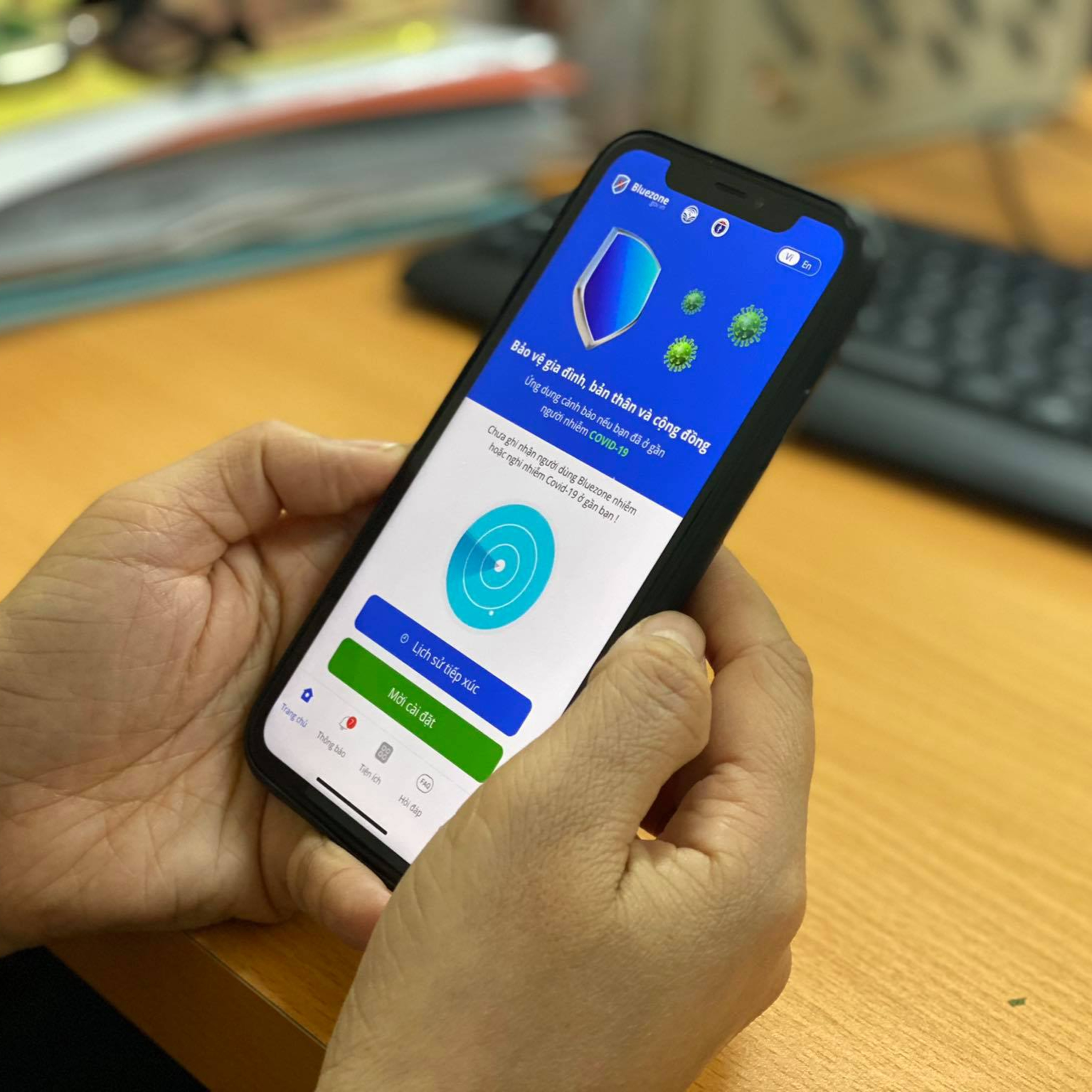 Tác dụng truy vết và tính bảo mật thông tin của Bluezone 