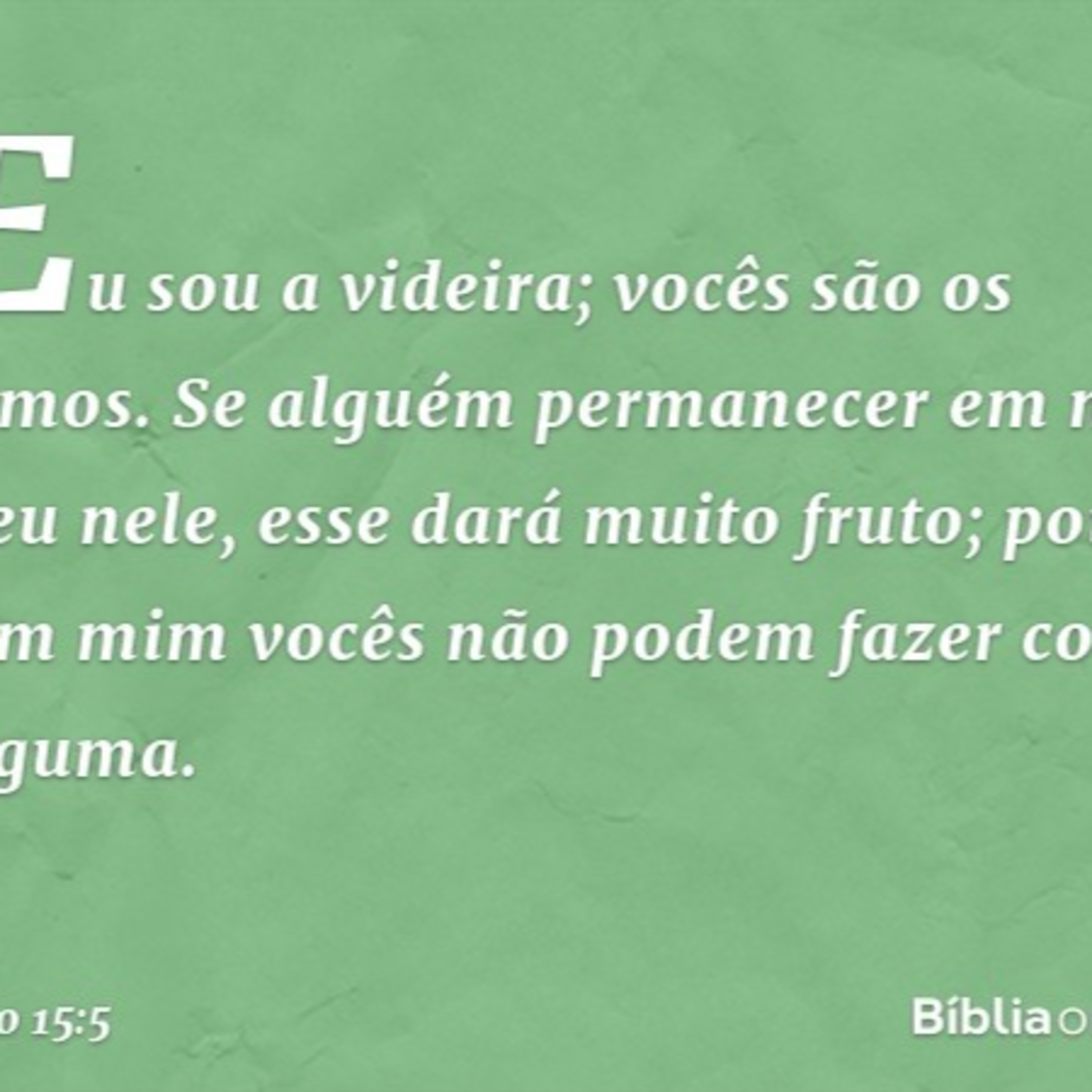 Você tem dado frutos?? episode artwork