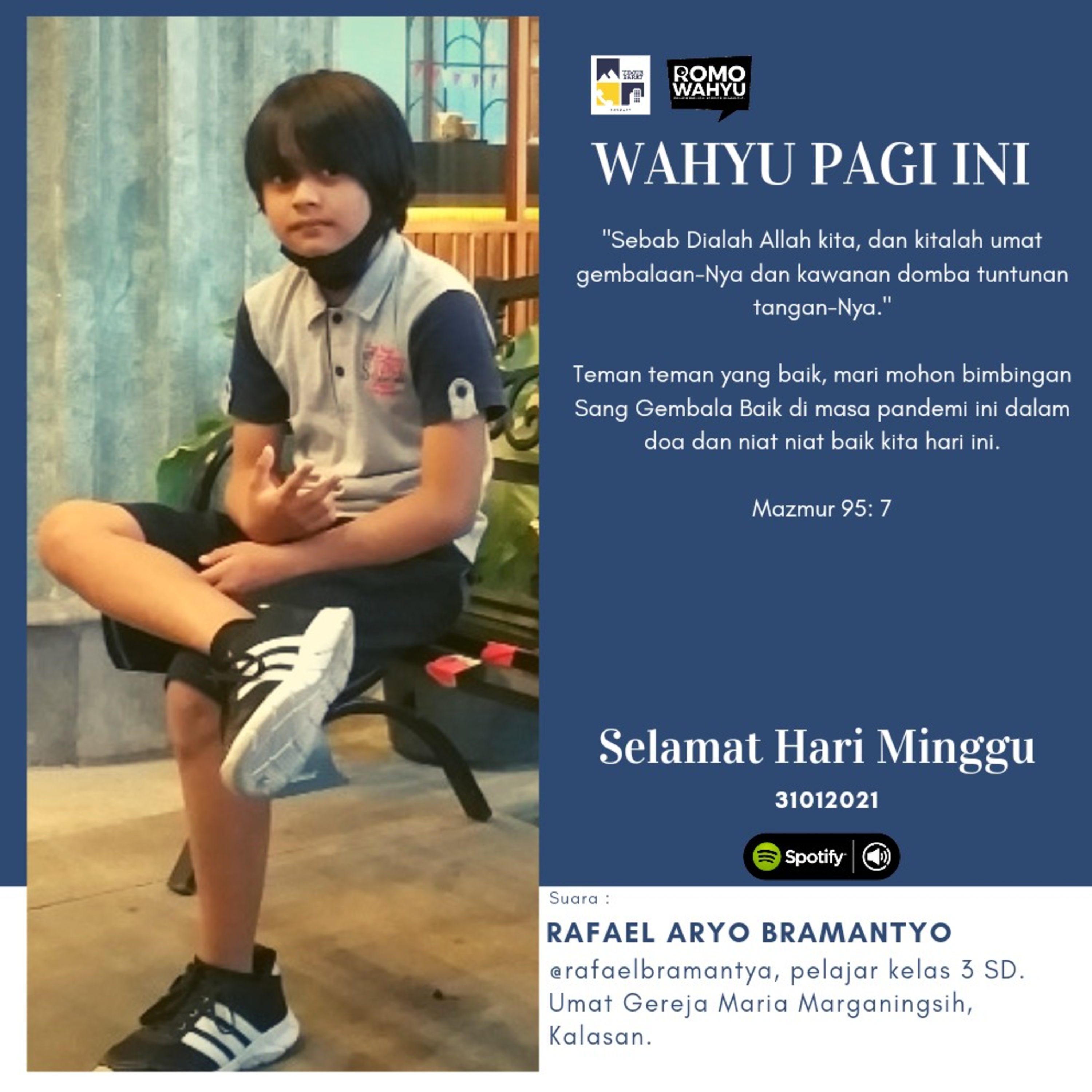 Wahyu Pagi ini - 31012021 with Rafael Aryo Bramantyo episode artwork