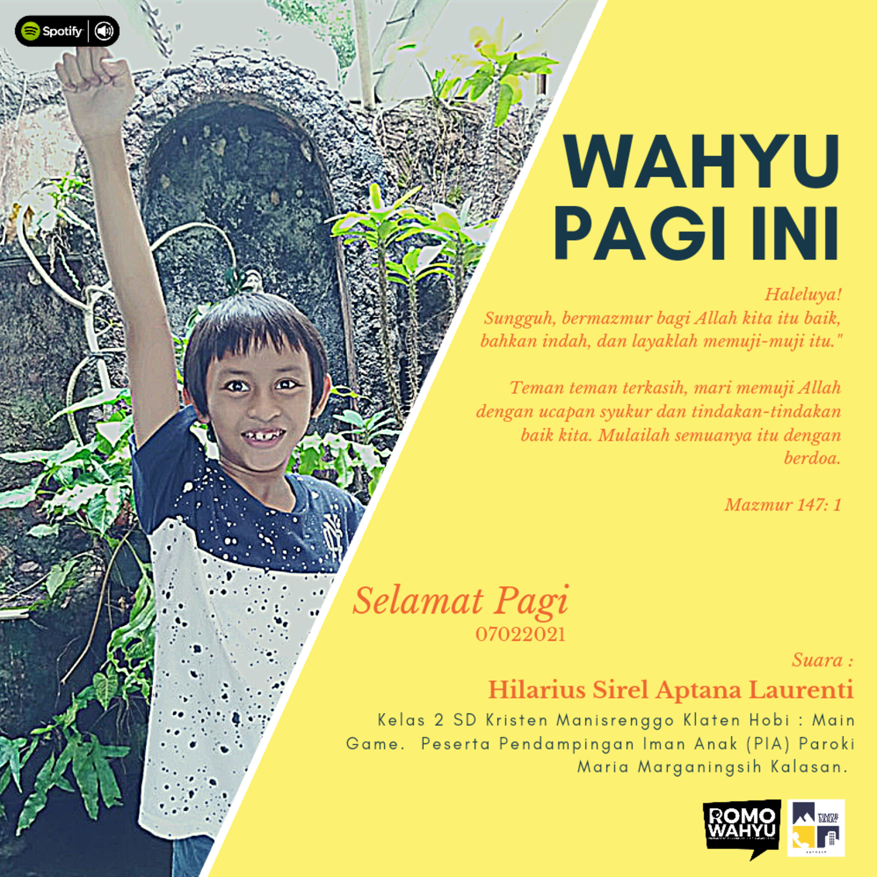 Wahyu Pagi Ini