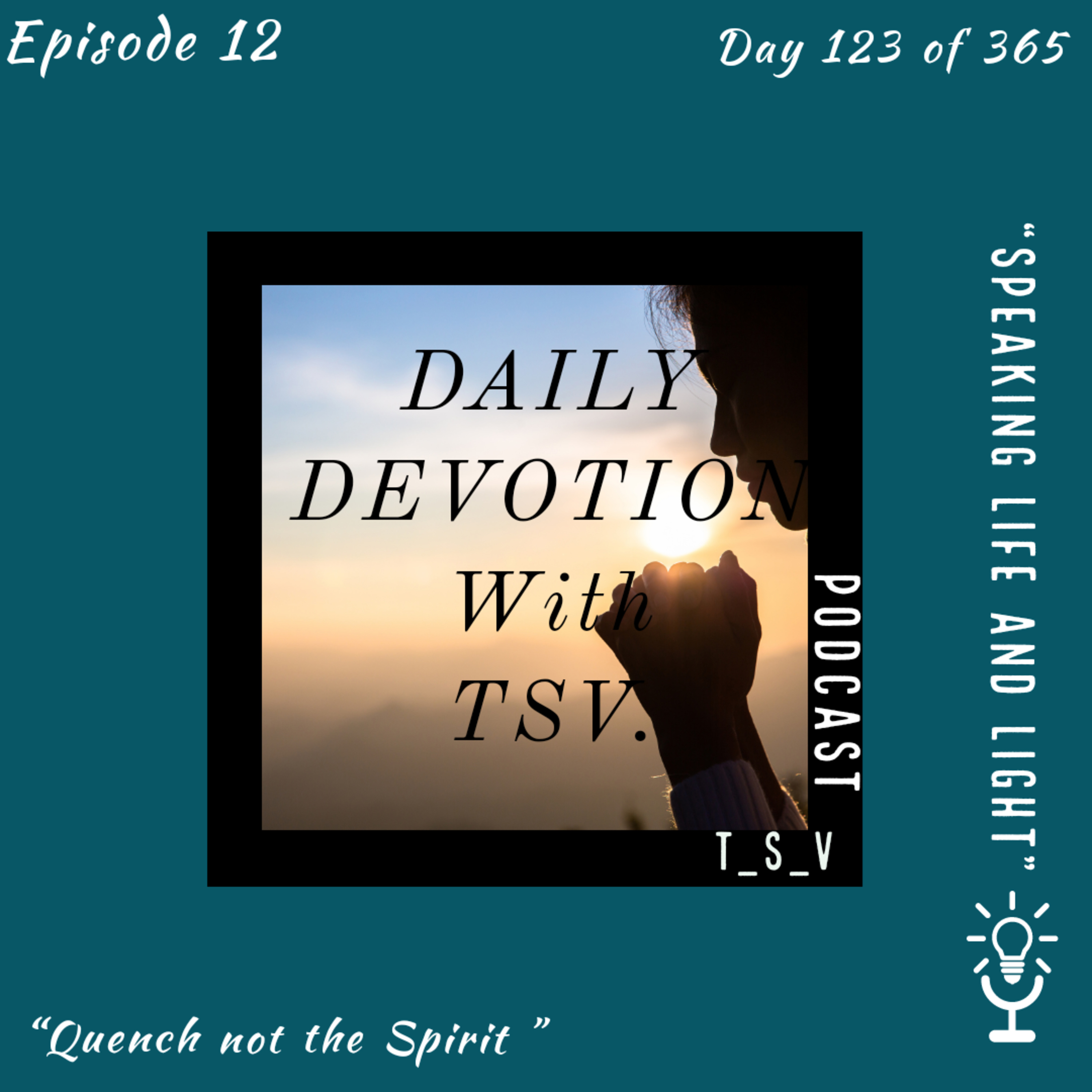 DAILY DEVOTION WITH TSV. "PROFITING FROM ENCOUNTERS" episode artwork