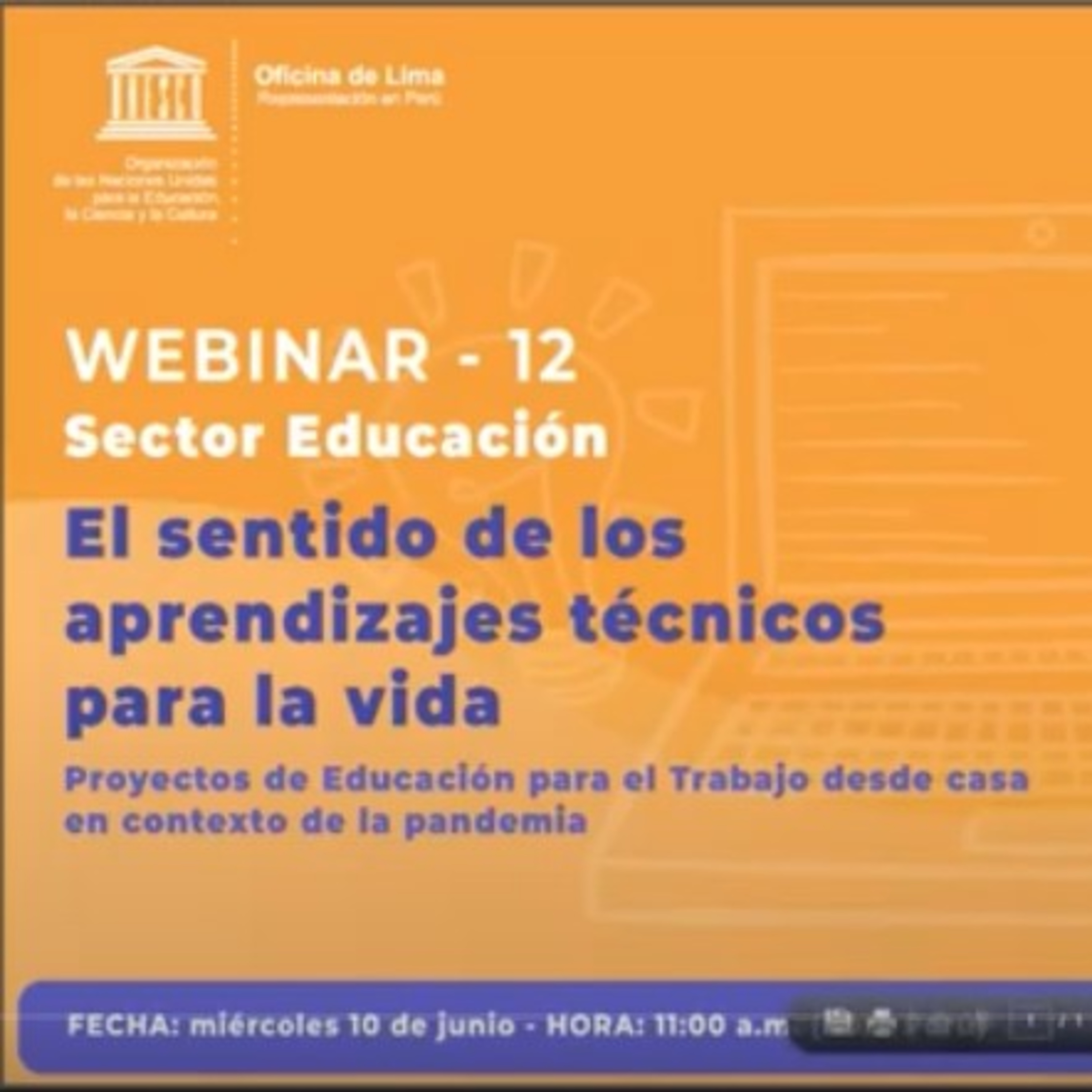 Webinar 12: El sentido de los aprendizajes técnicos para la vida episode artwork