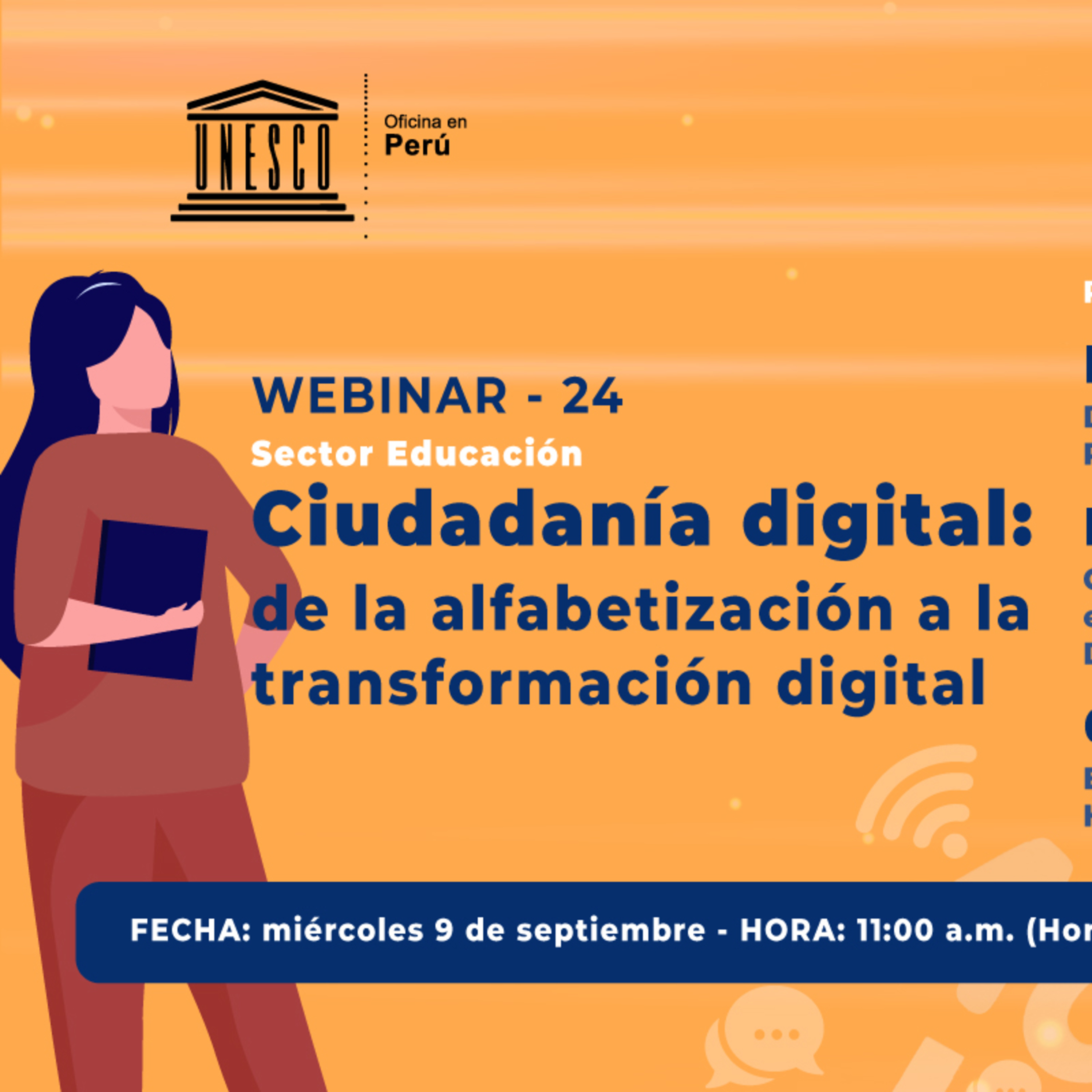 Webinar 24: Ciudadanía digital: de la alfabetización a la transformación digital episode artwork