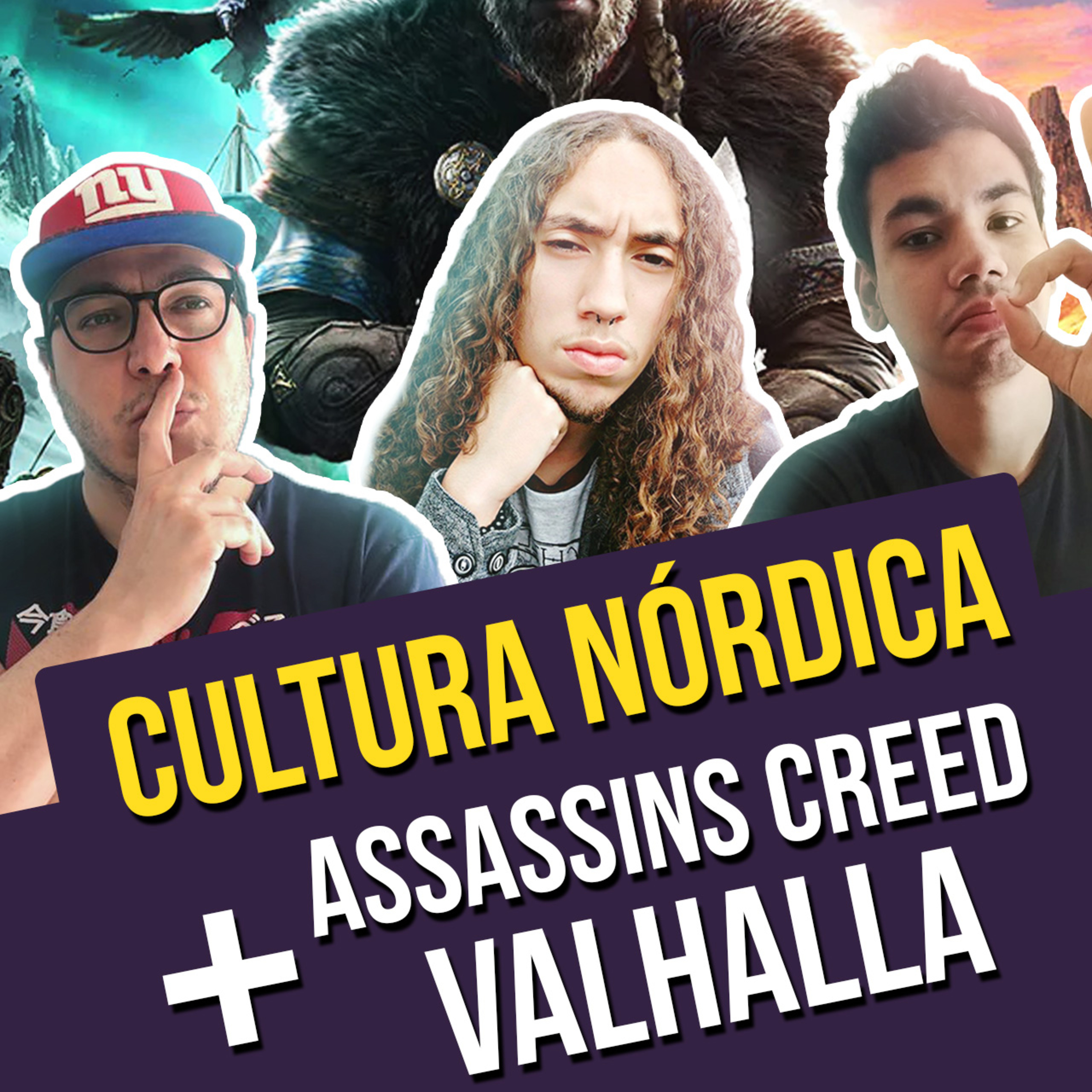 Acabou A Pipoca - 009 -História da História de Assassin's Creed Valhalla - PARTE 01