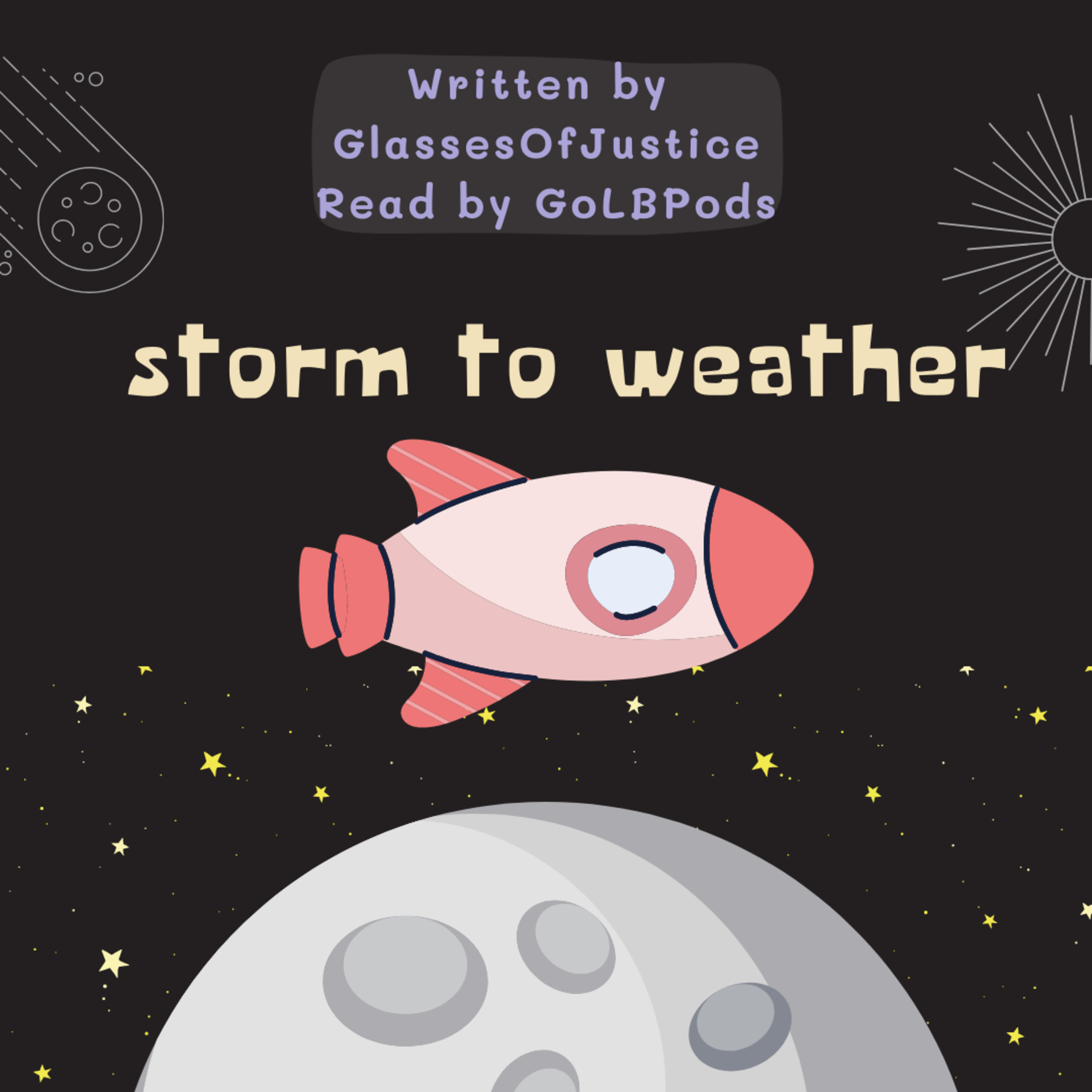 [Starship Iris] storm to weather episode artwork