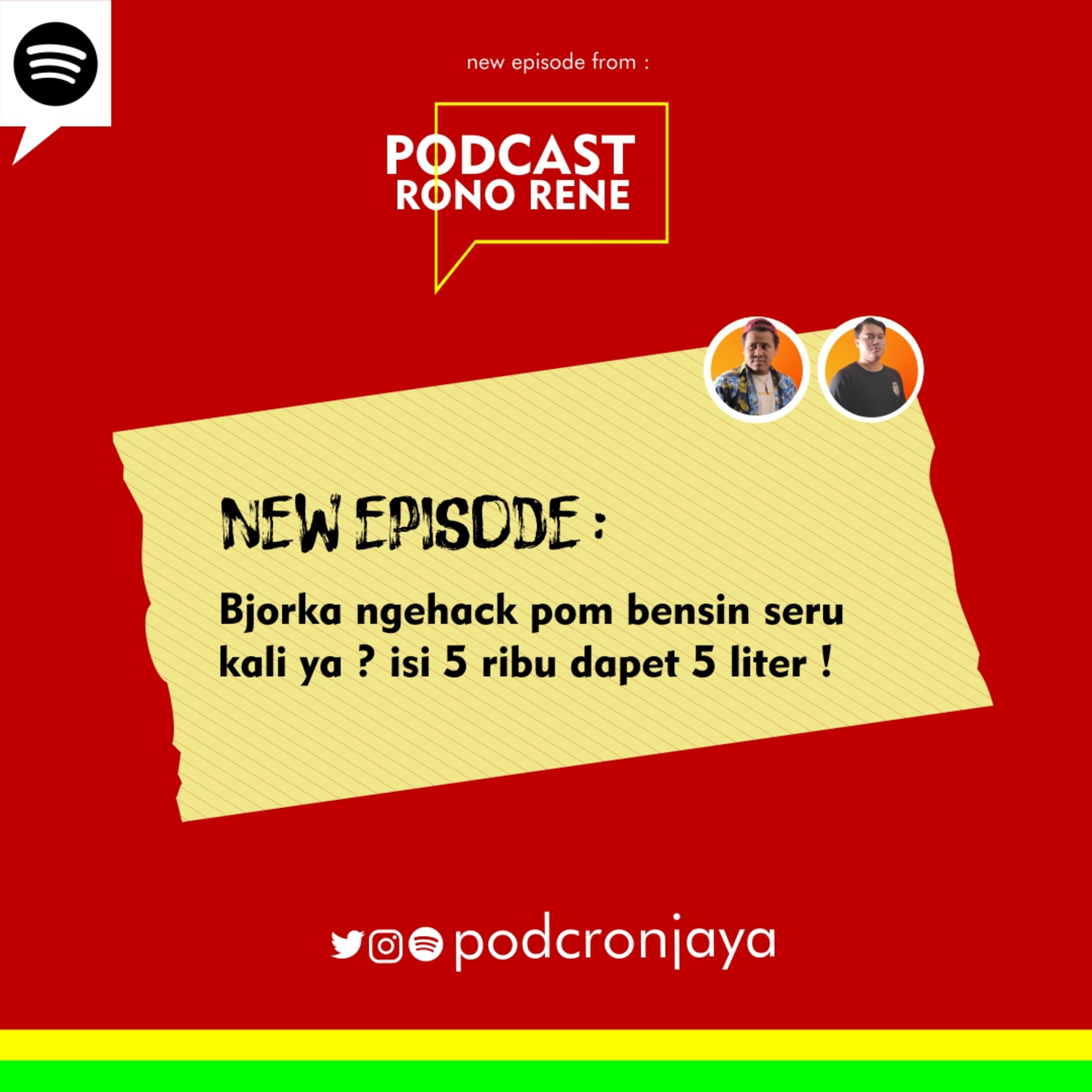 Bjorka nge hack pom bensin seru kali ya? isi 5K dapat 5 liter. episode artwork
