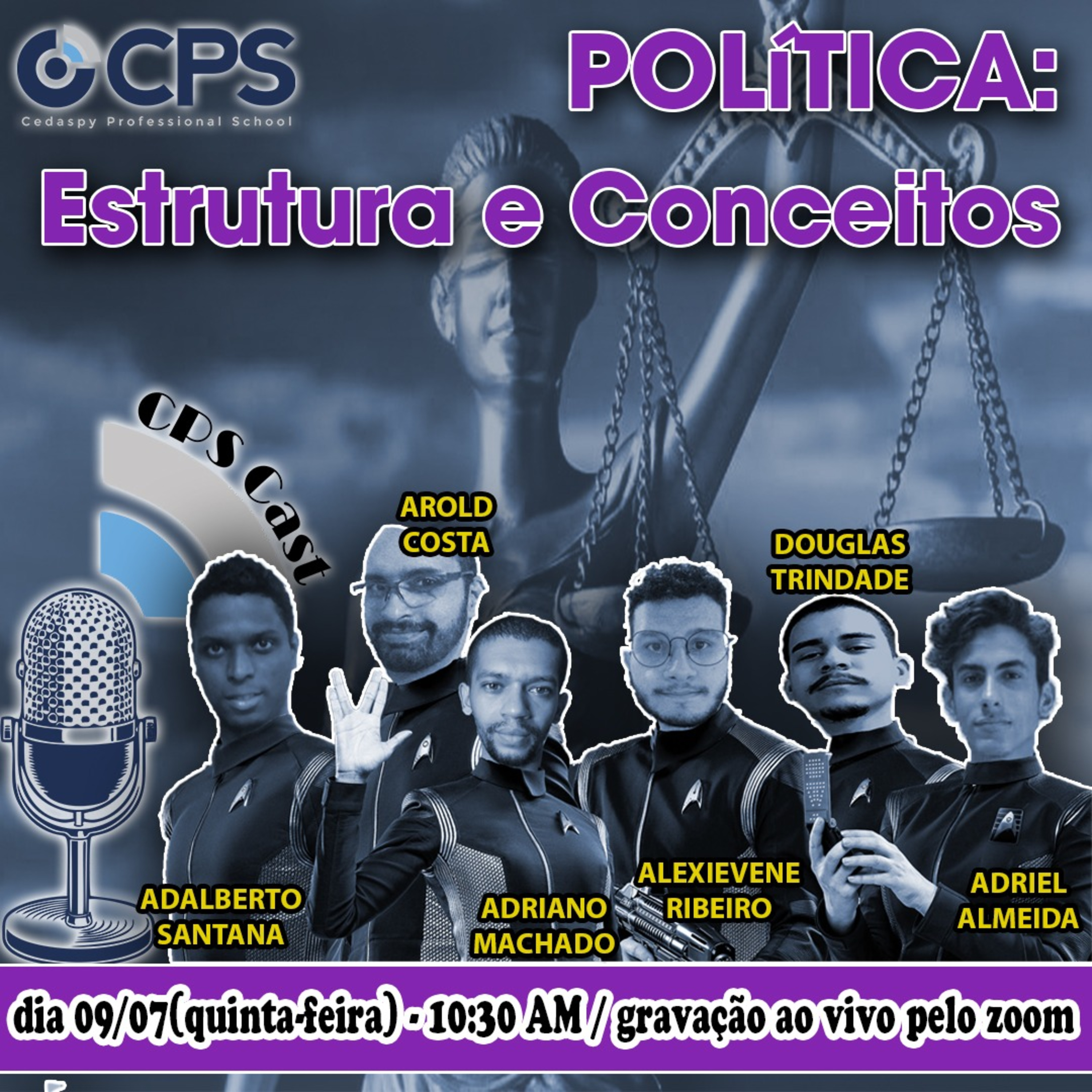 CPSCAST EP6 - Política: Estrutura e conceitos episode artwork