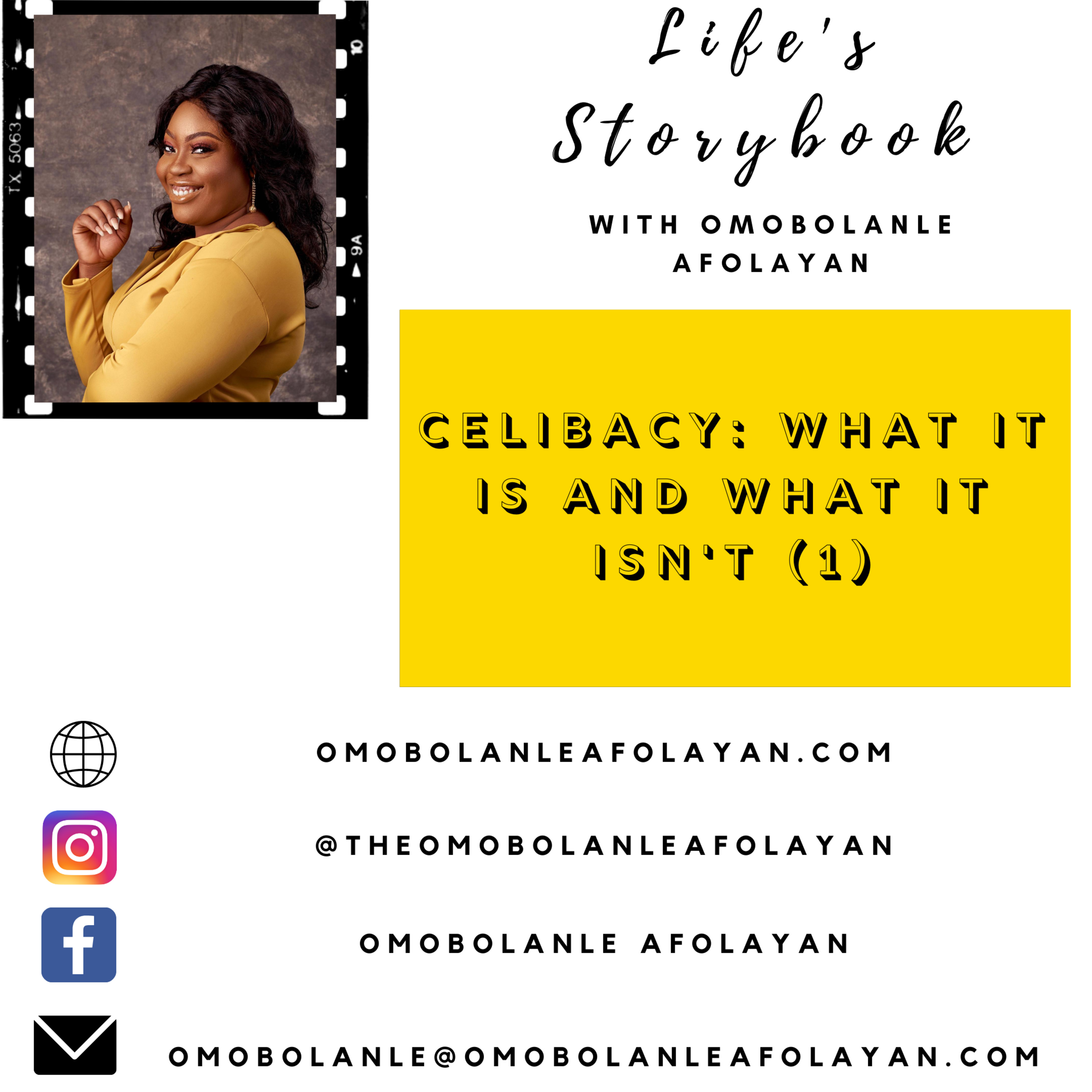 CELIBACY: WHAT IT IS AND WHAT IT ISN’T (1)