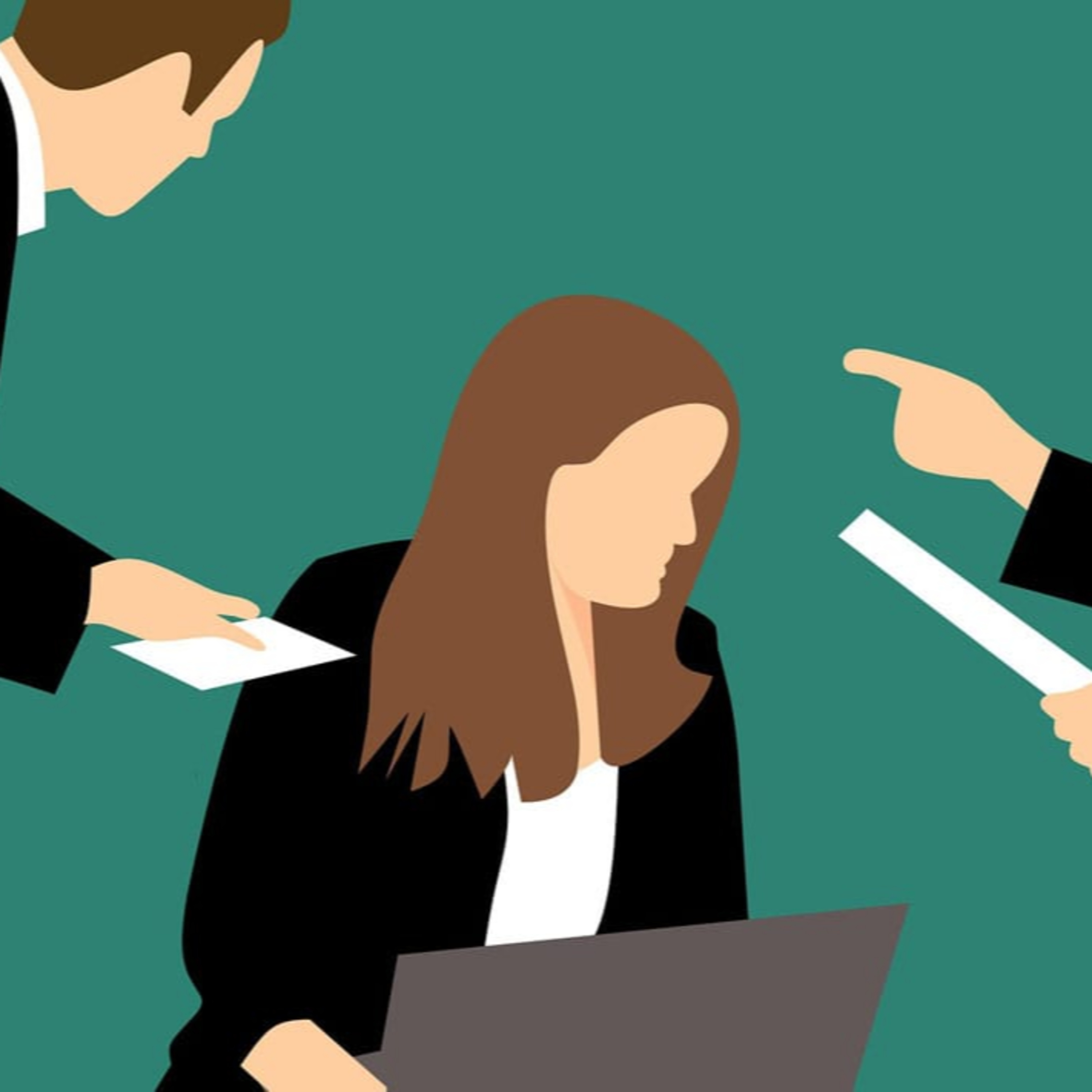 Ornela Scarano | Acoso laboral episode artwork