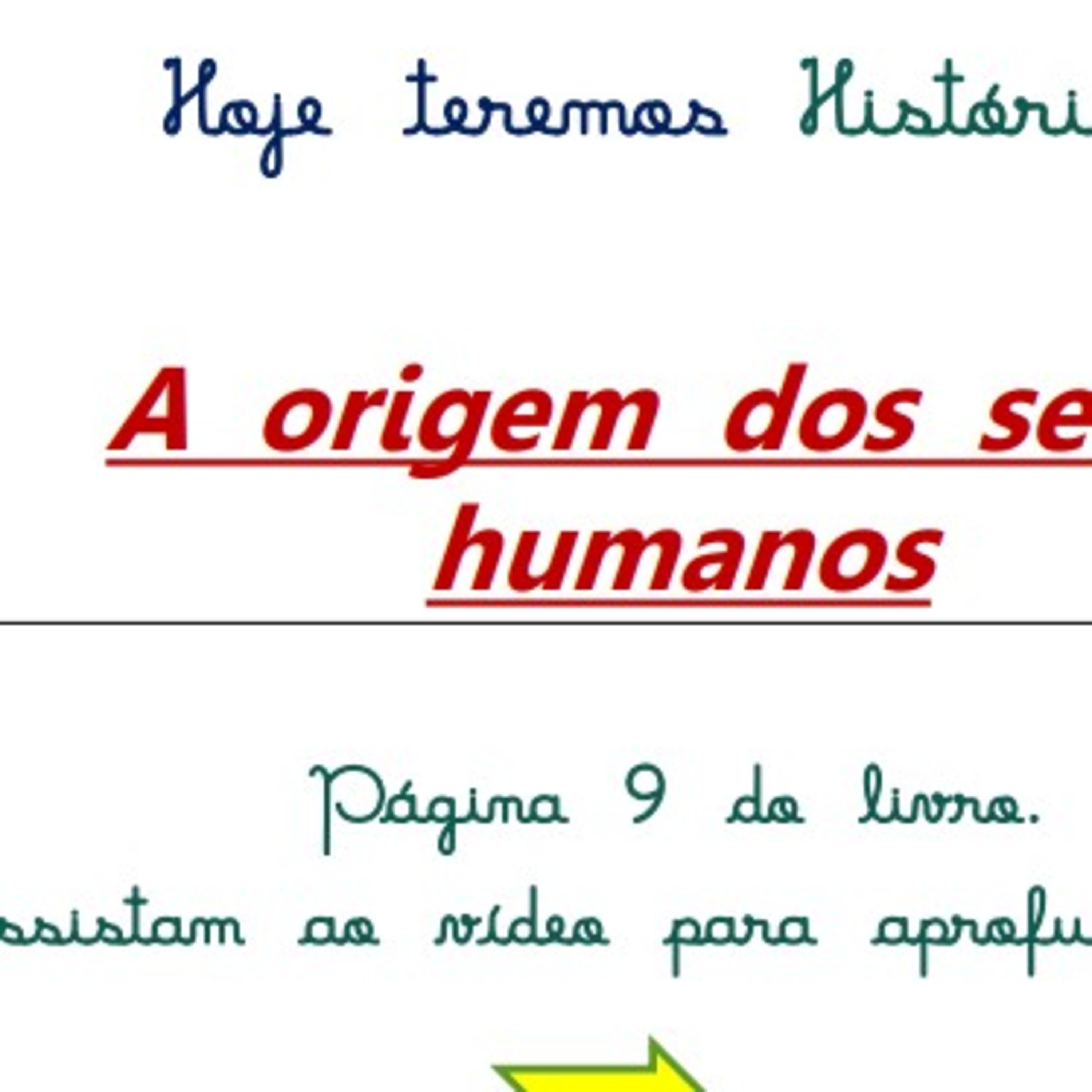 A origem dos seres humanos episode artwork