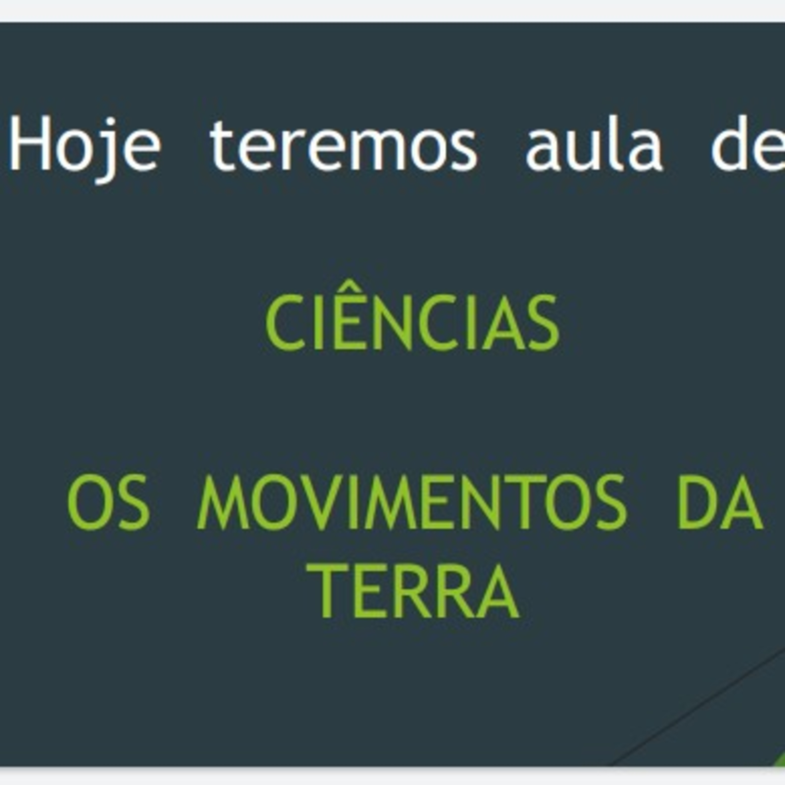 Os movimentos da Terra episode artwork