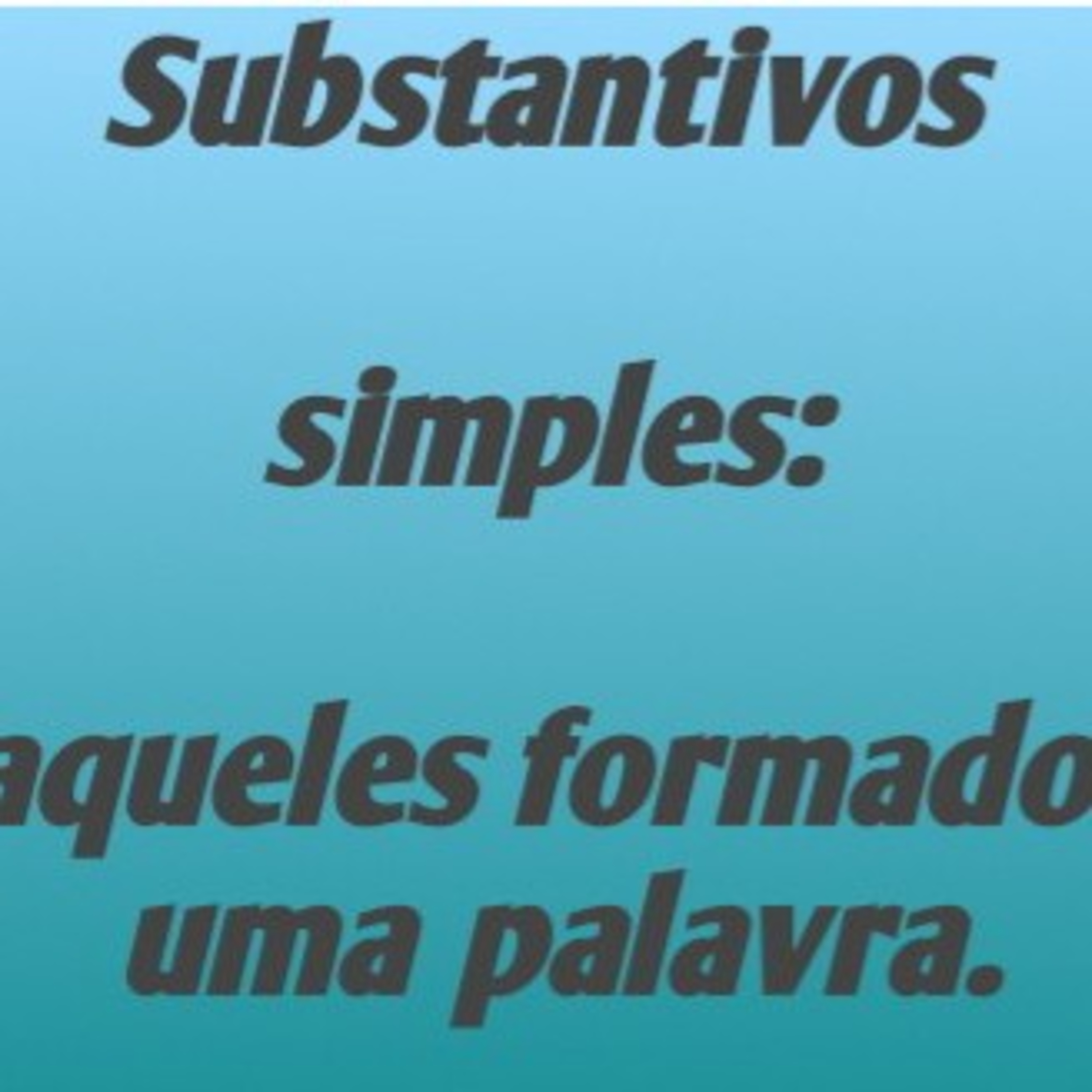 Substantivos simples e compostos.  episode artwork