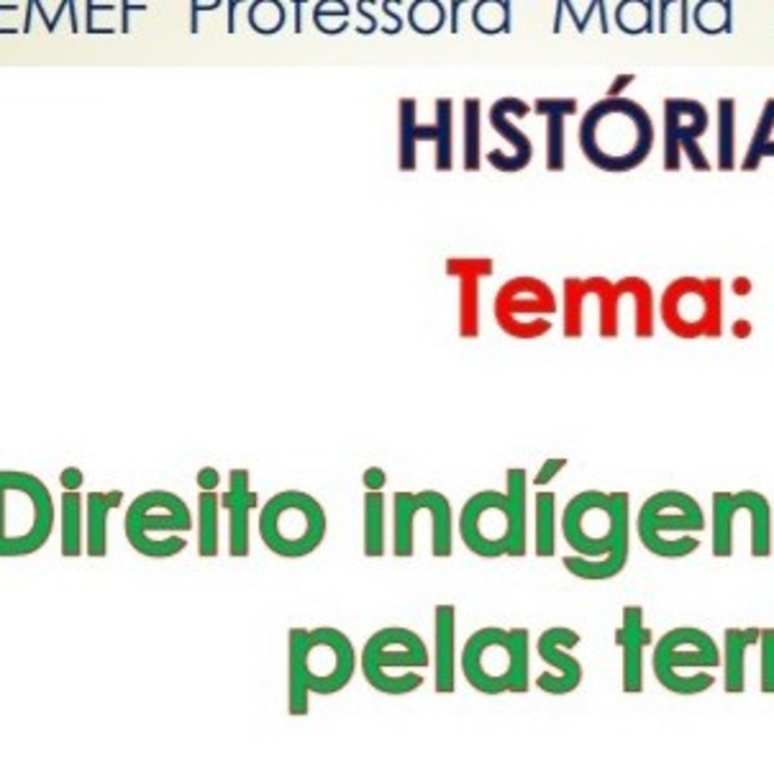 Direito indígena episode artwork