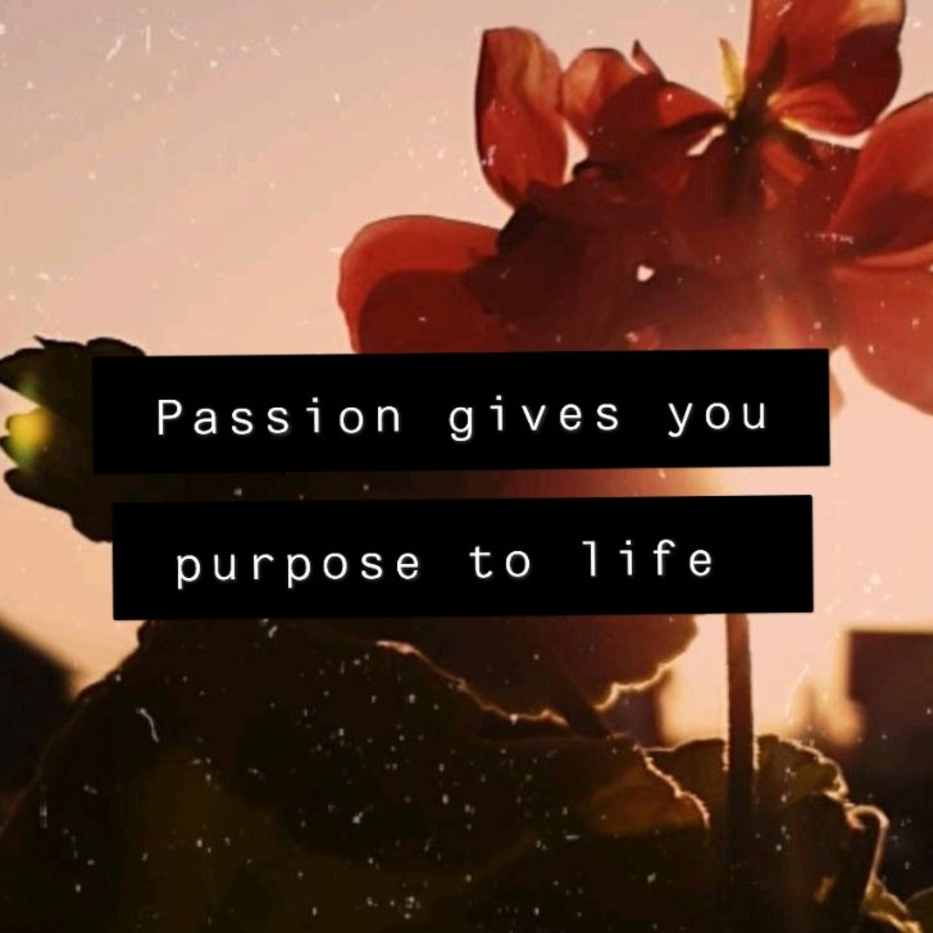 Passion gives purpose to live. episode artwork