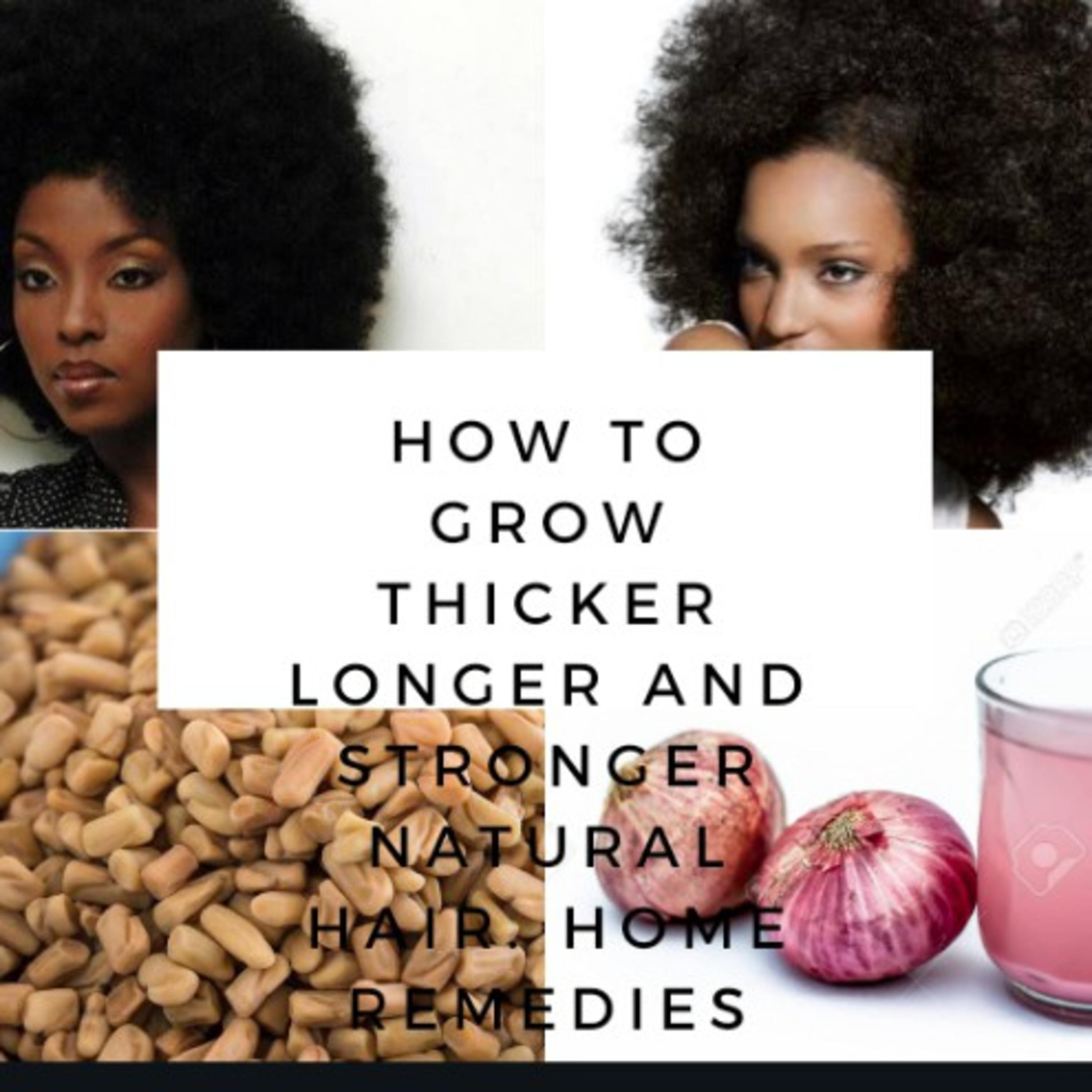 How to grow your natural hair faster. 5 EFFECTIVE HOME REMEDIES. episode artwork