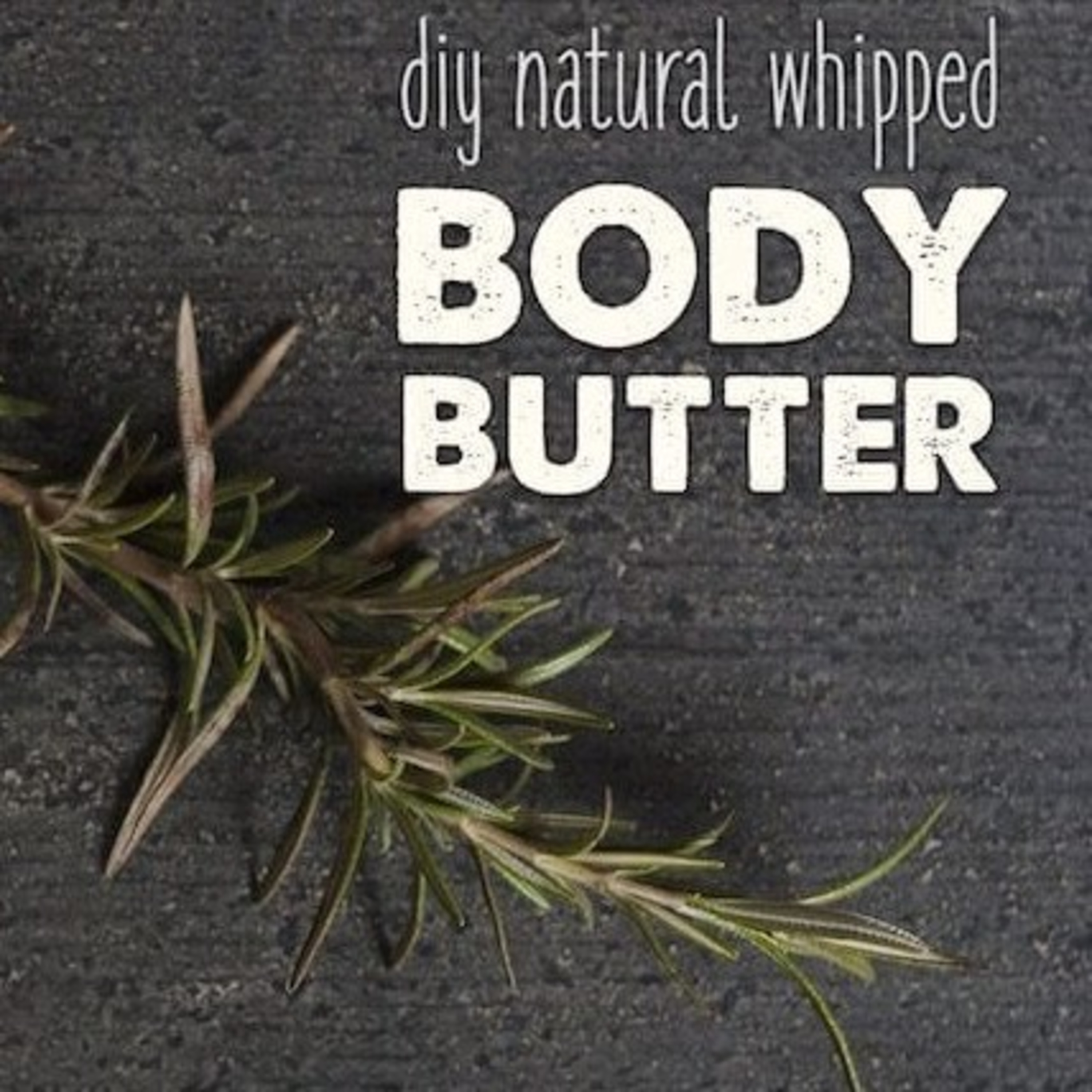 DIY HOW TO MAKE WHIPPED BODY BUTTER. episode artwork