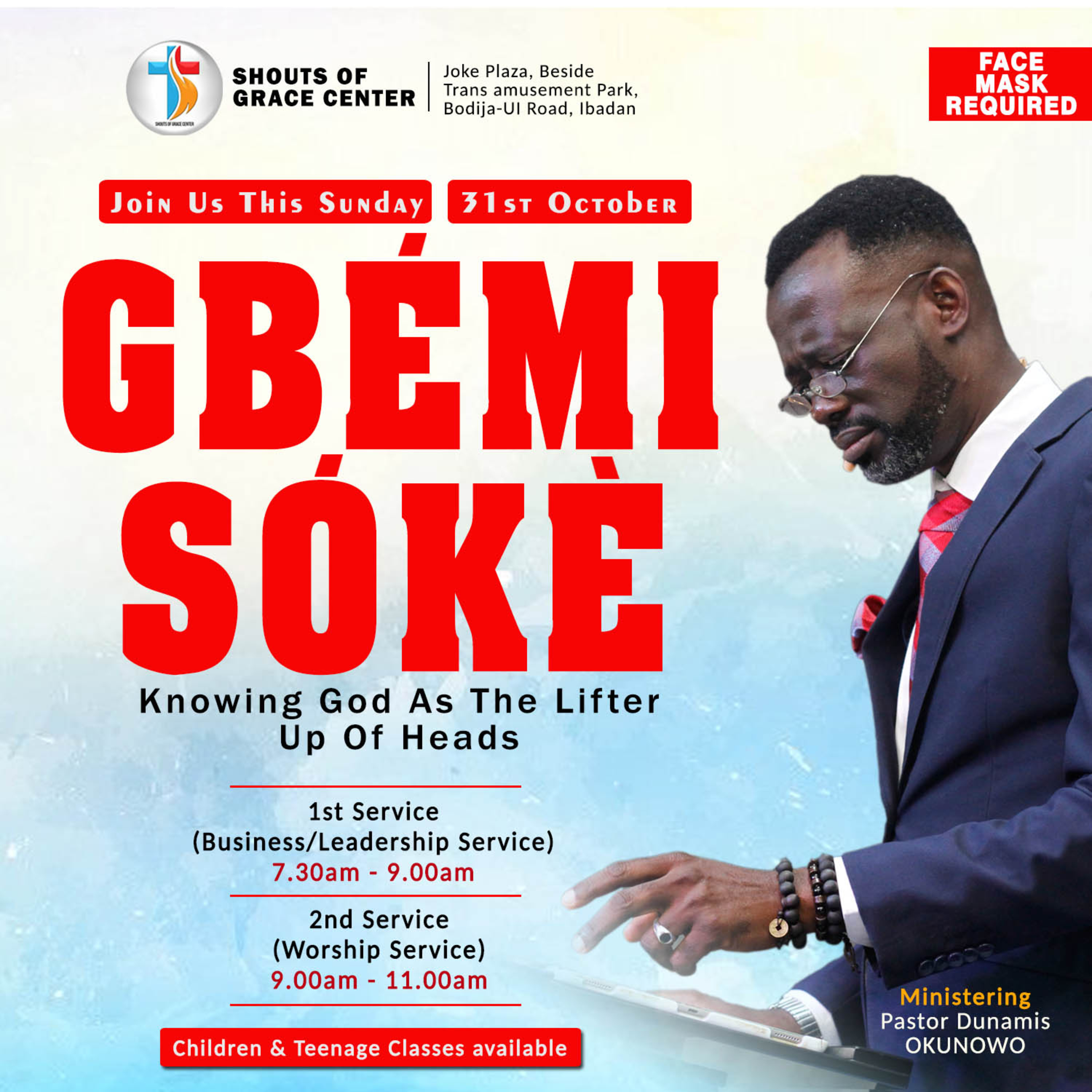 Gbemi Soke Part 2- Knowing God As The Lifter Of Our Heads