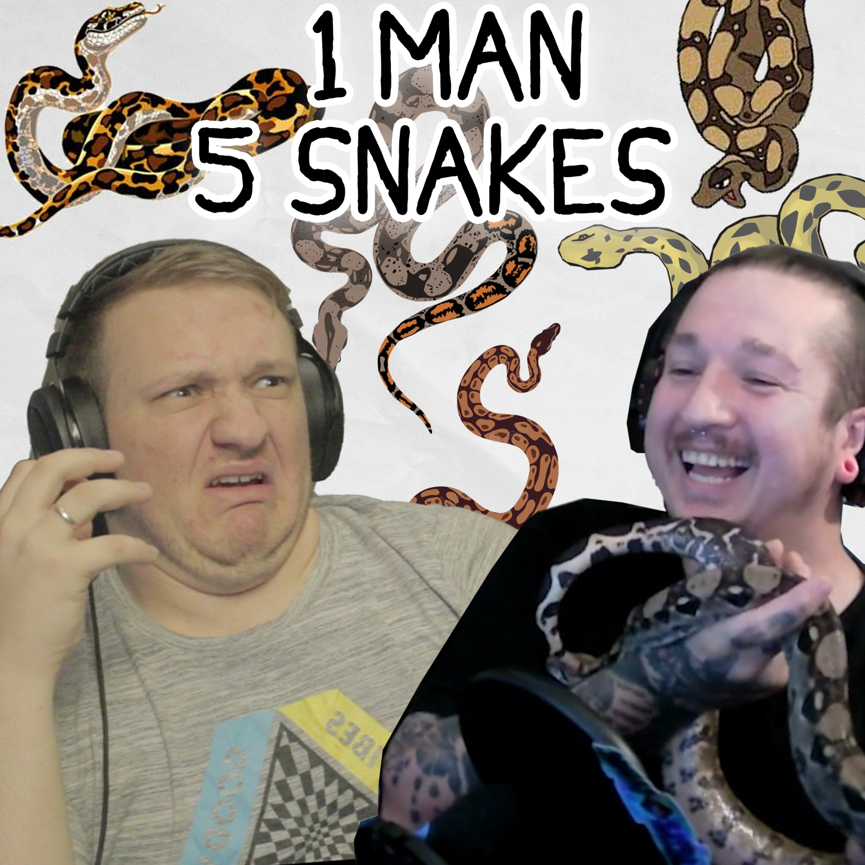 EP 37: 1 MAN 5 SNAKES episode artwork