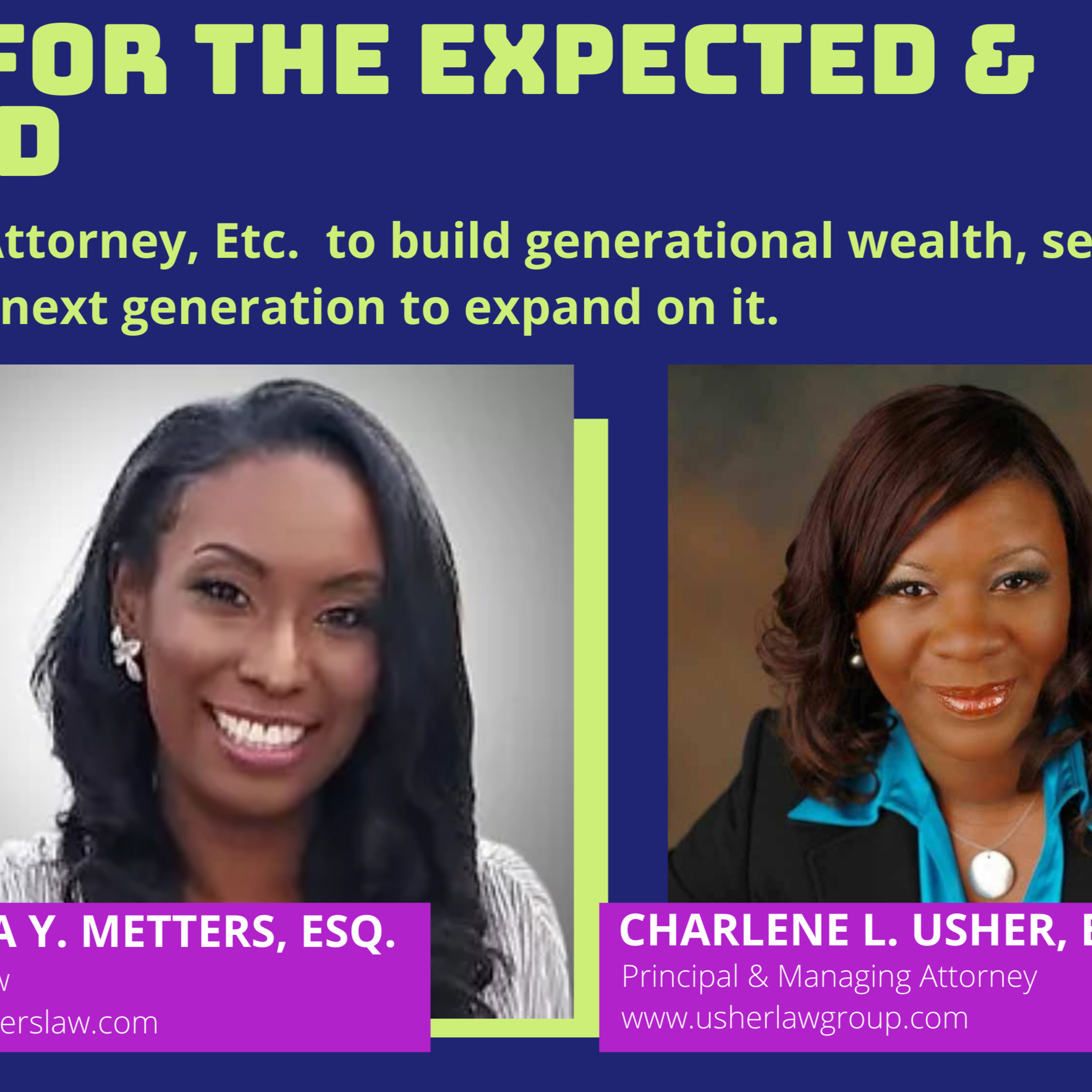 BLACK AND BROWN FINANCIAL GROWTH PODCAST