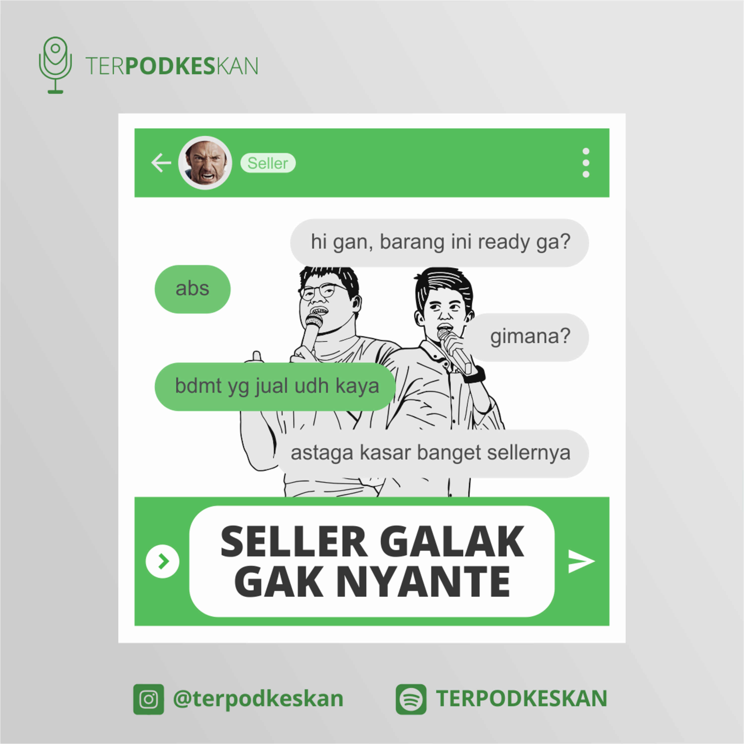 Terpodkeskan
