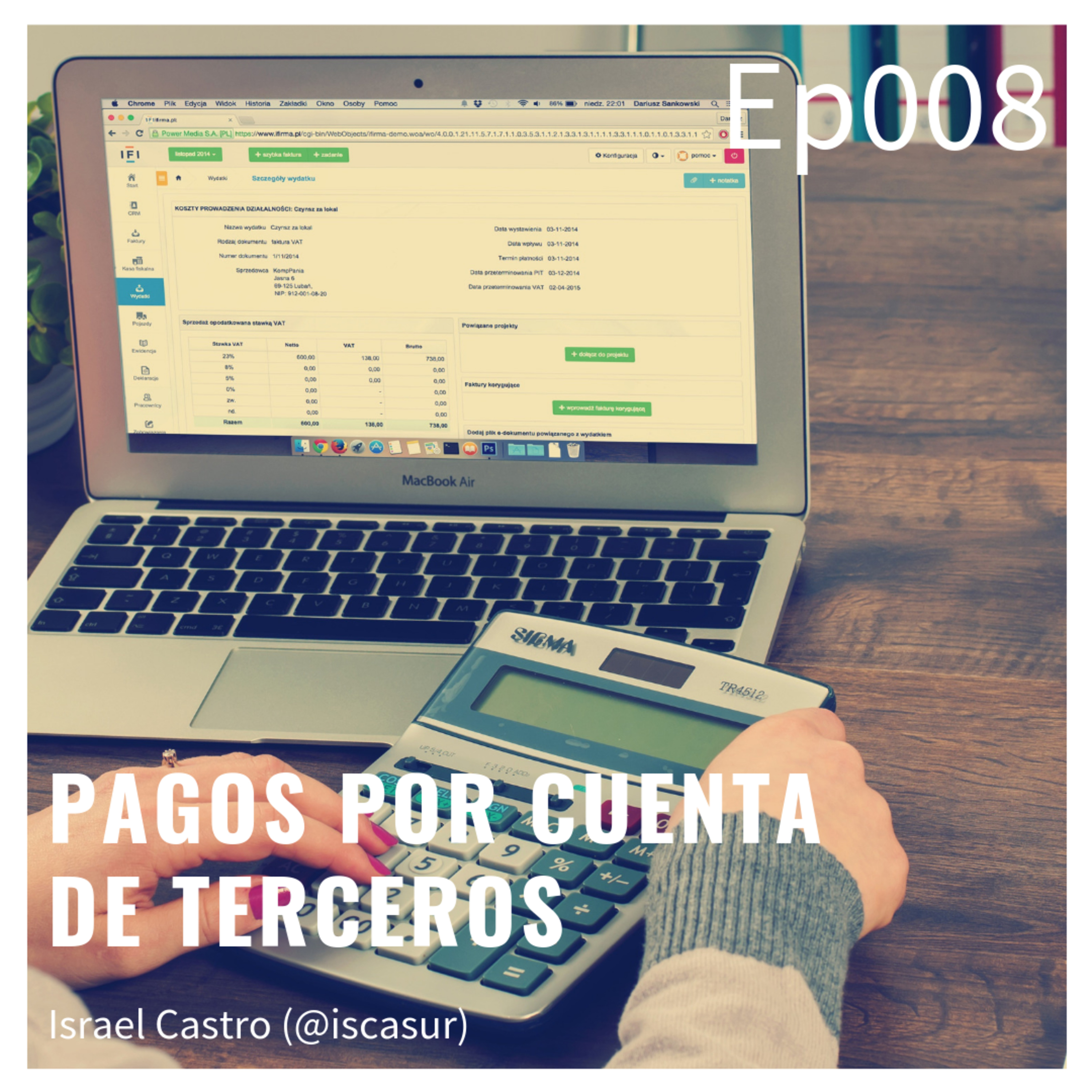 EPTC008 Pagos por cuenta de terceros