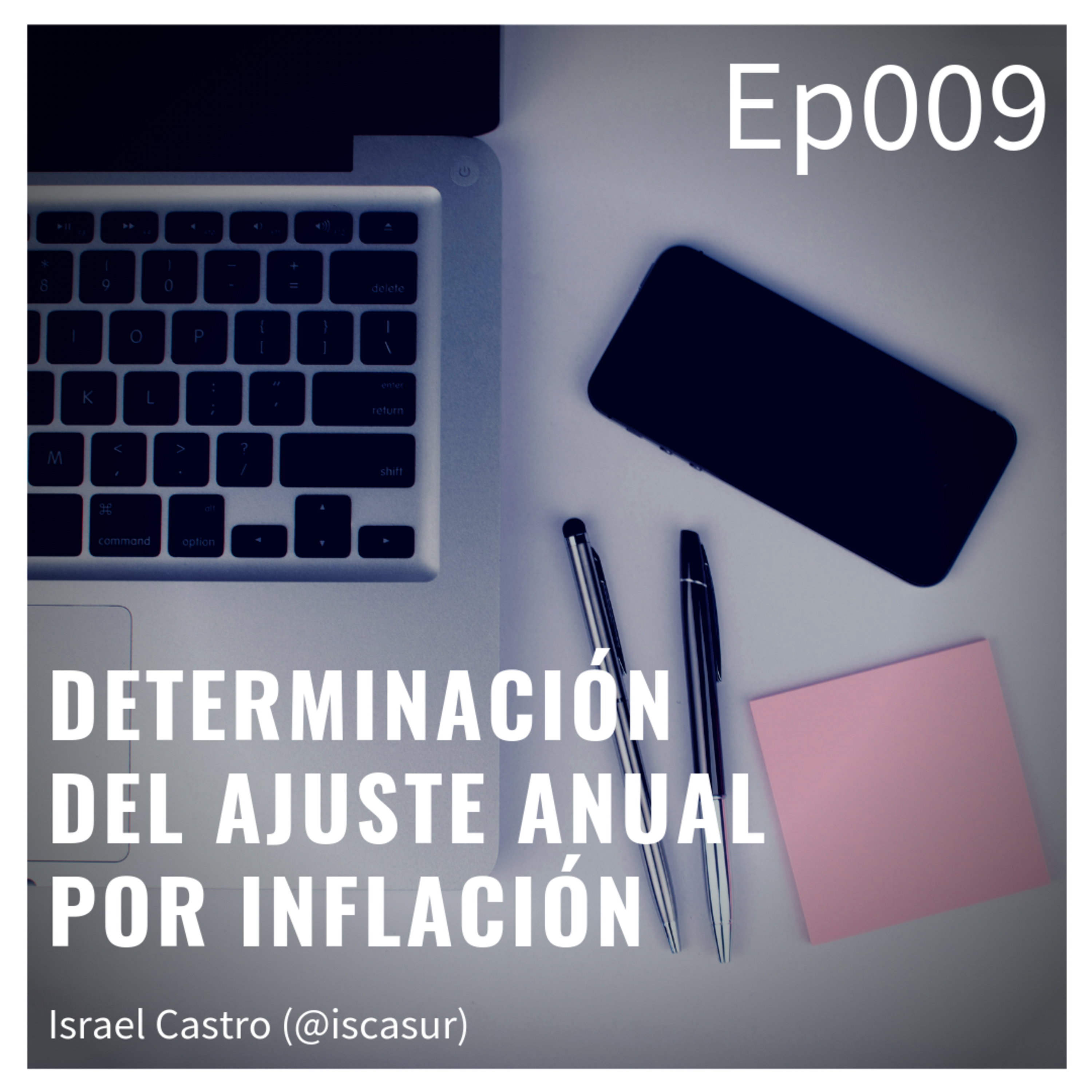 EPTC009 Determinación del ajuste anual por inflación