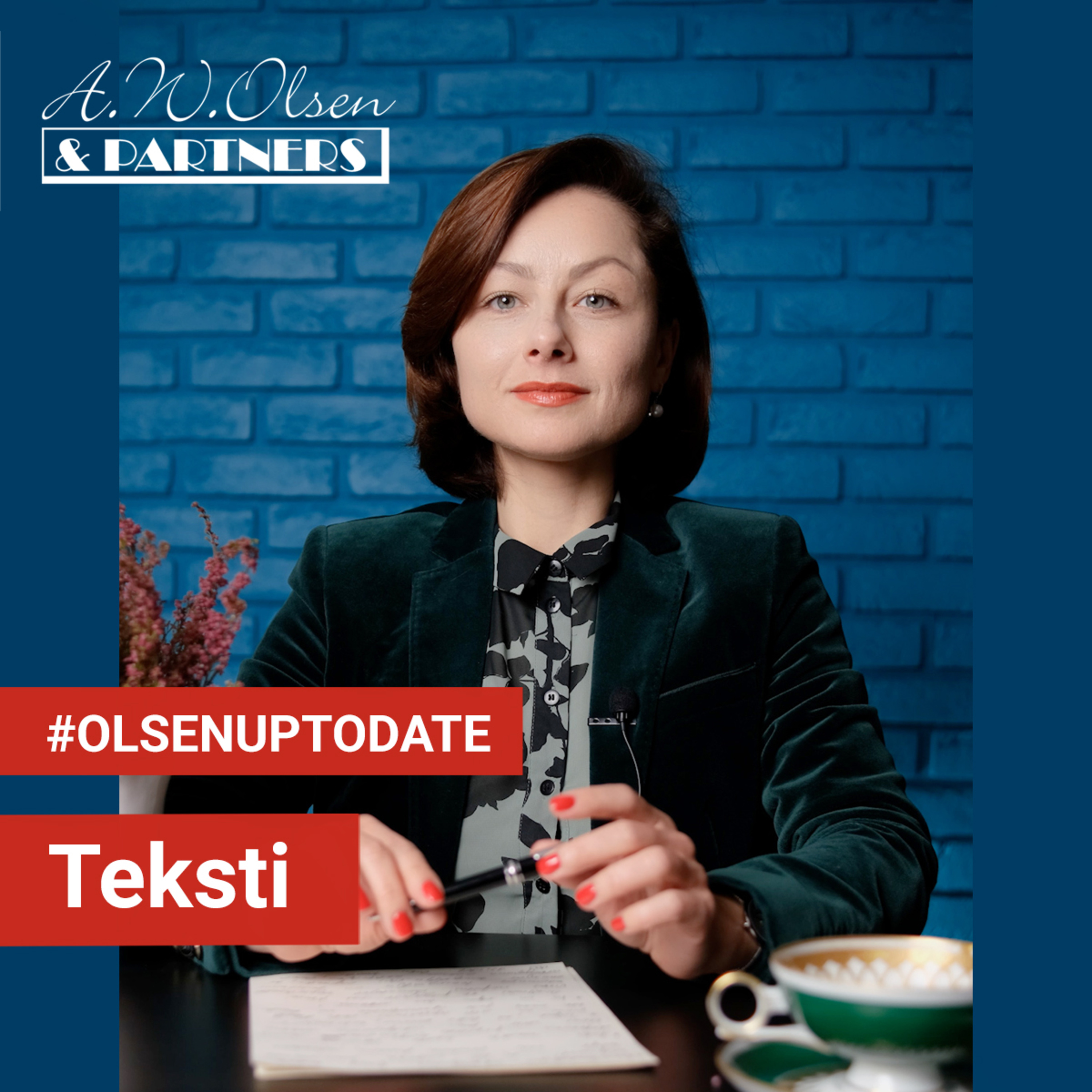 #OlsenUpToDate ar Olgu Kazaku