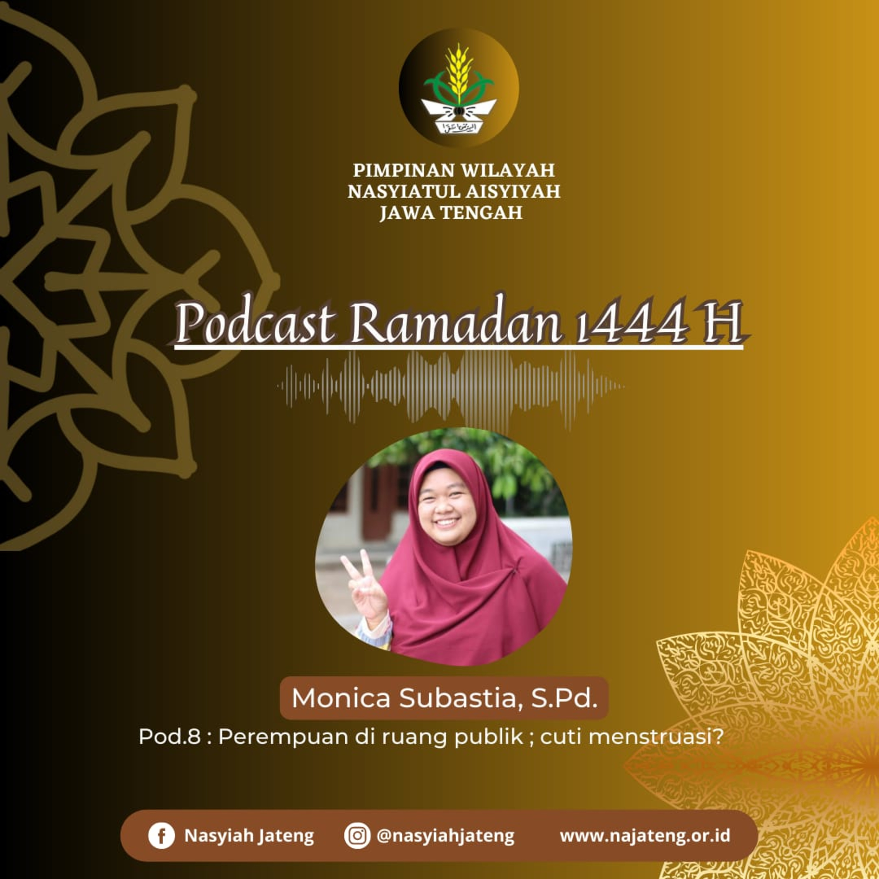 Pod.8 NAbuburit Time. Perempuan di Ruang Publik; Cuti Menstruasi? episode artwork
