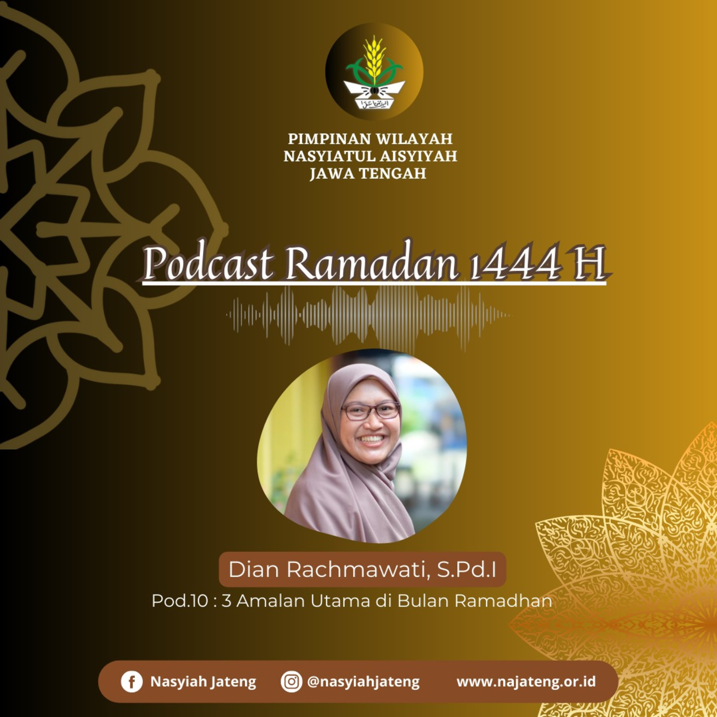 Pod. 10 Amalan Utama di Bulan Ramadhan episode artwork