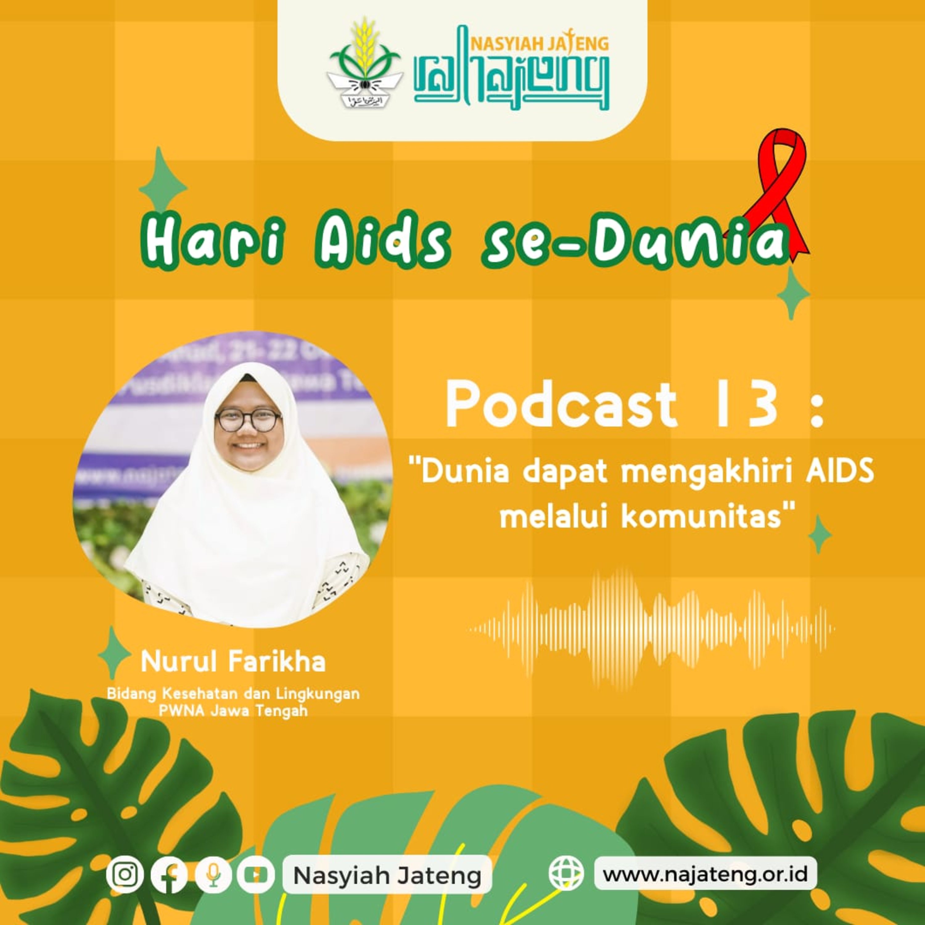 Pod. 13 Dunia dapat mengakhiri AIDS melalui komunitas episode artwork