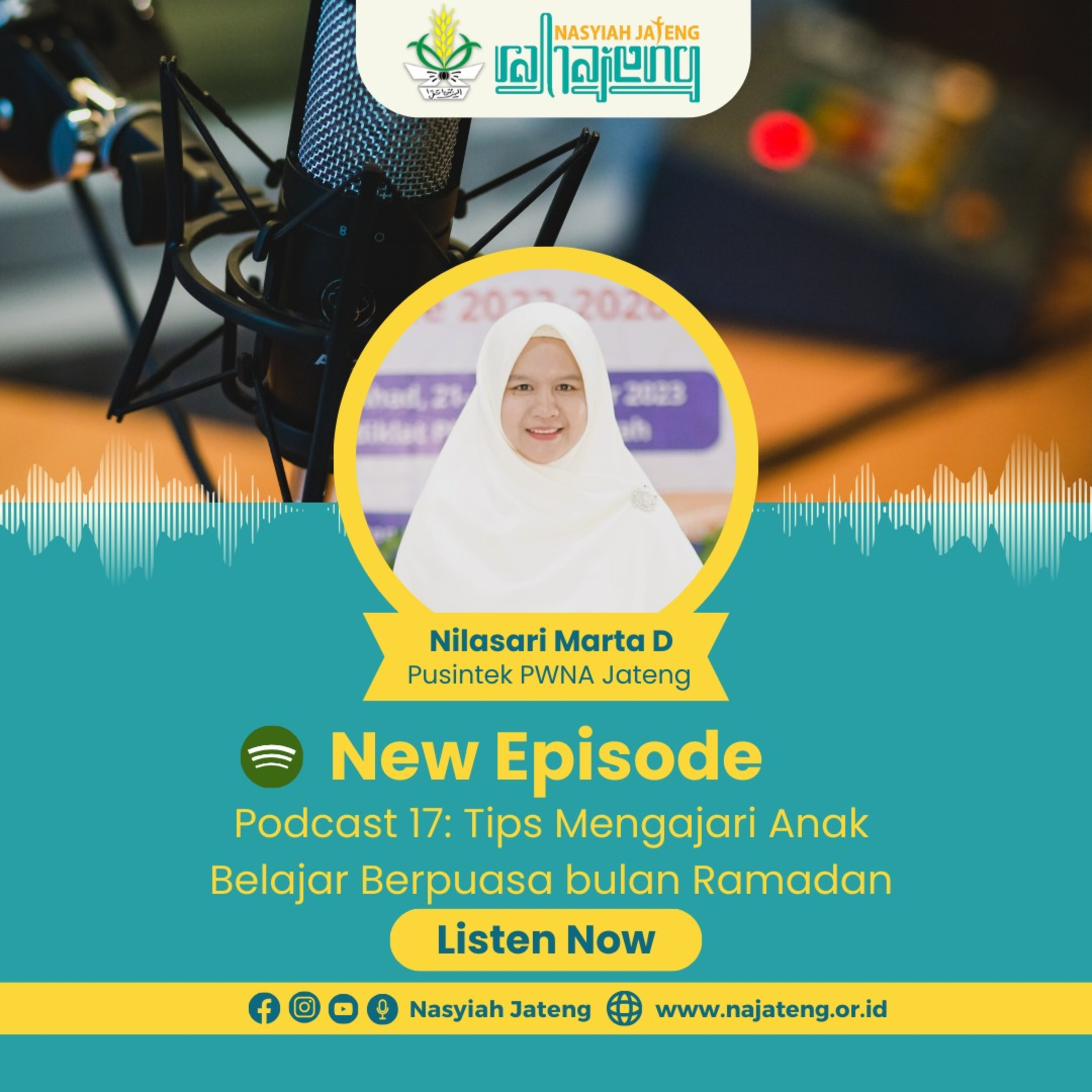 Pod. 17 Tips Mengajari Anak Belajar Berpuasa di Bulan Ramadan episode artwork