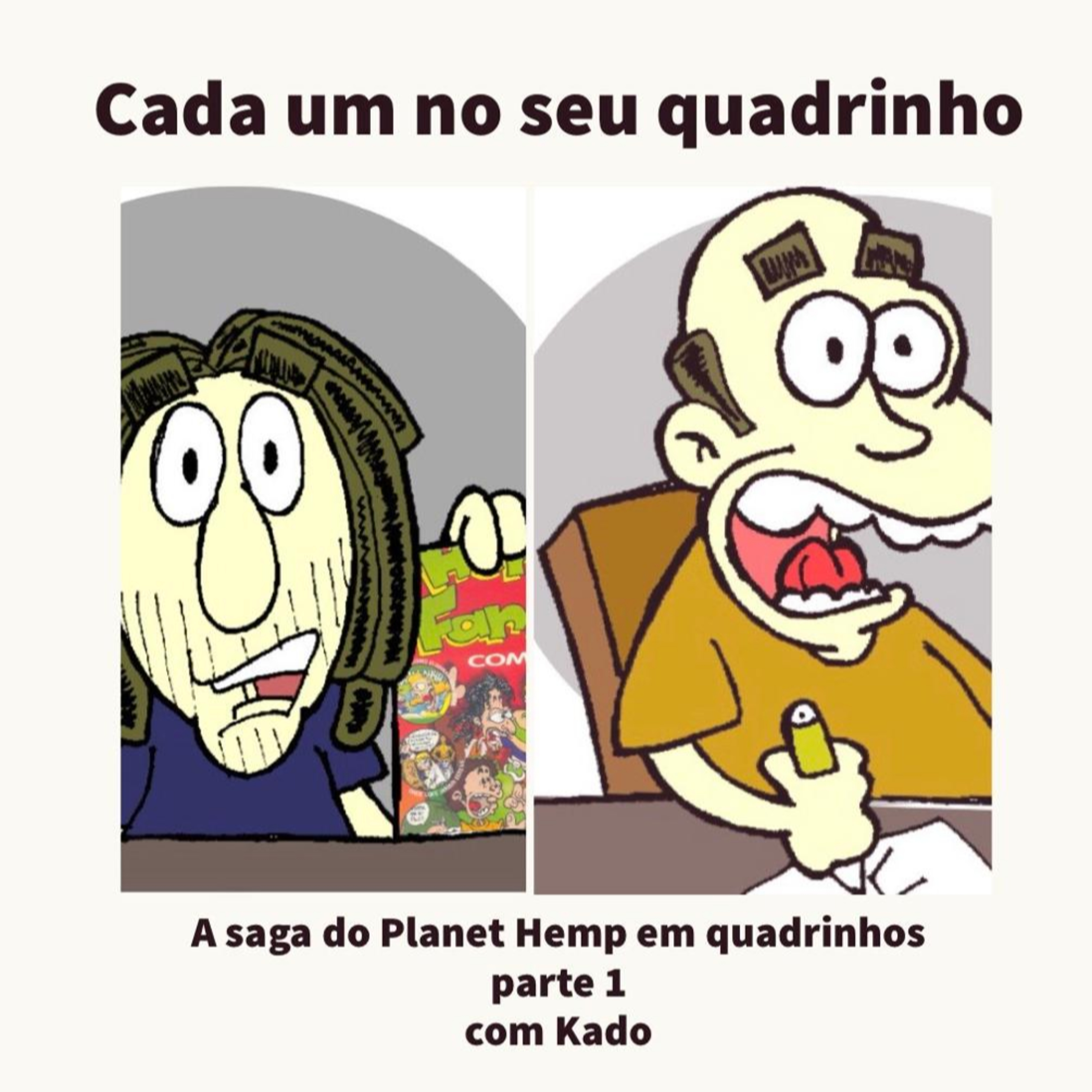 Cada um no seu quadrinho