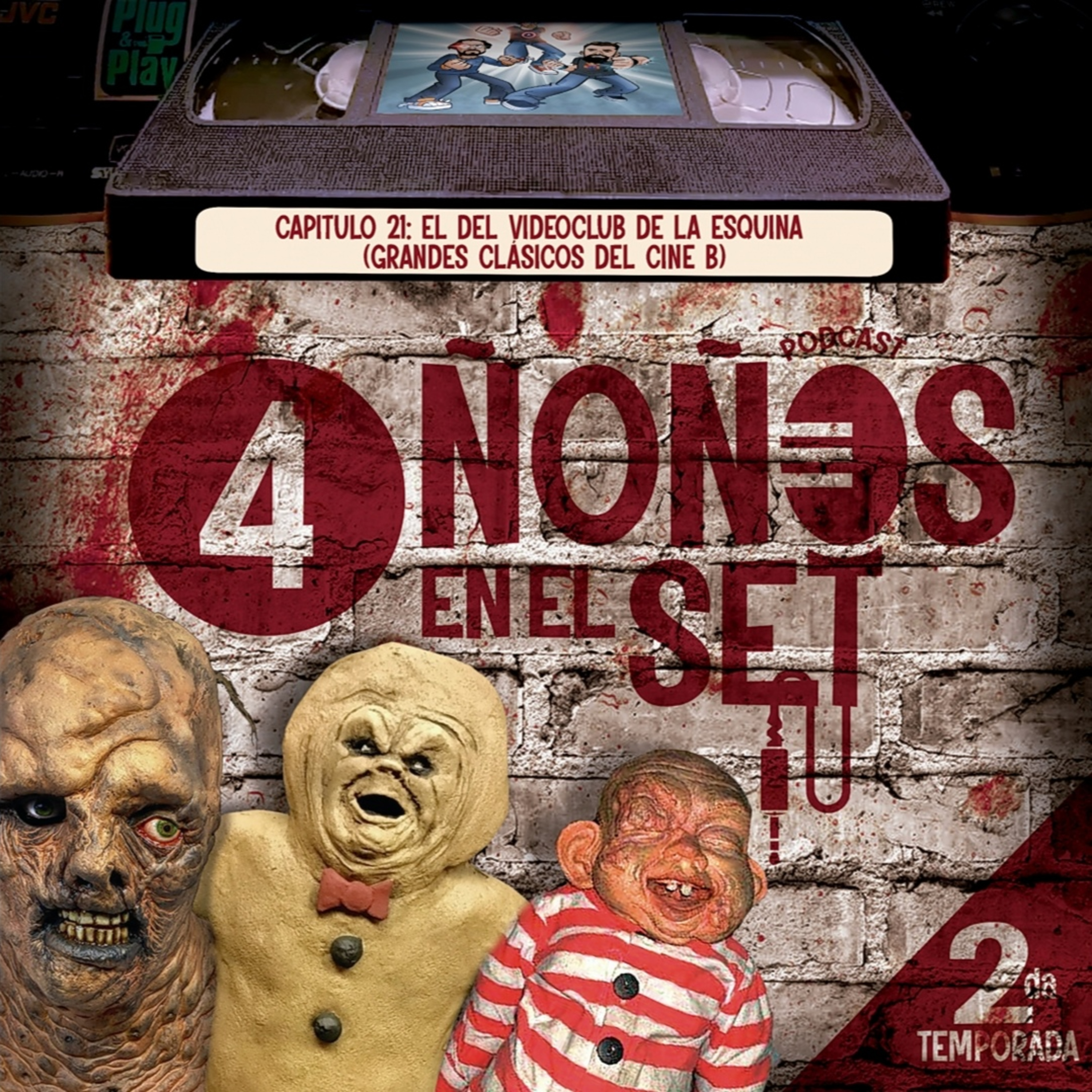 T2C21: "El del Videoclub de la esquina (grandes clásicos del cine B)" episode artwork