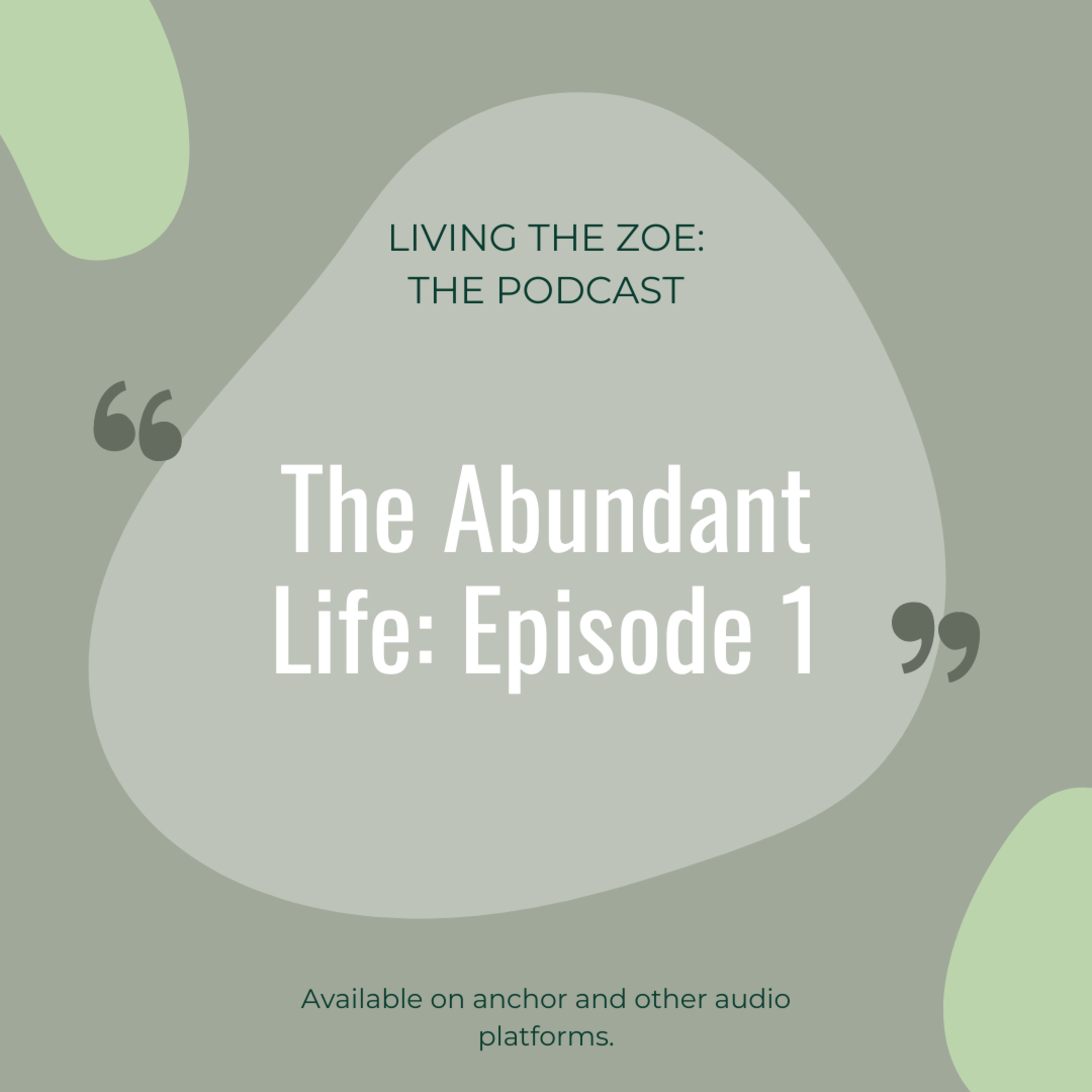 THE ABUNDANT LIFE🌸 episode artwork