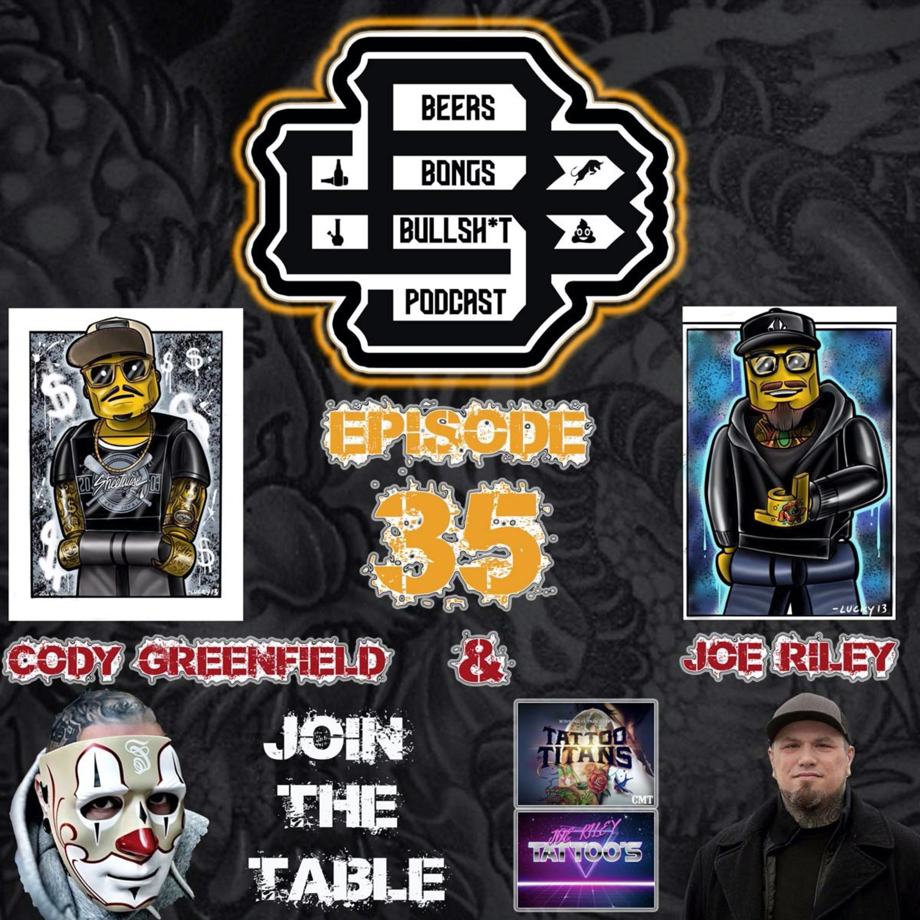 Ep. 35 Joe Riley & Cody Greenfield I Tattoos & Trauma episode artwork