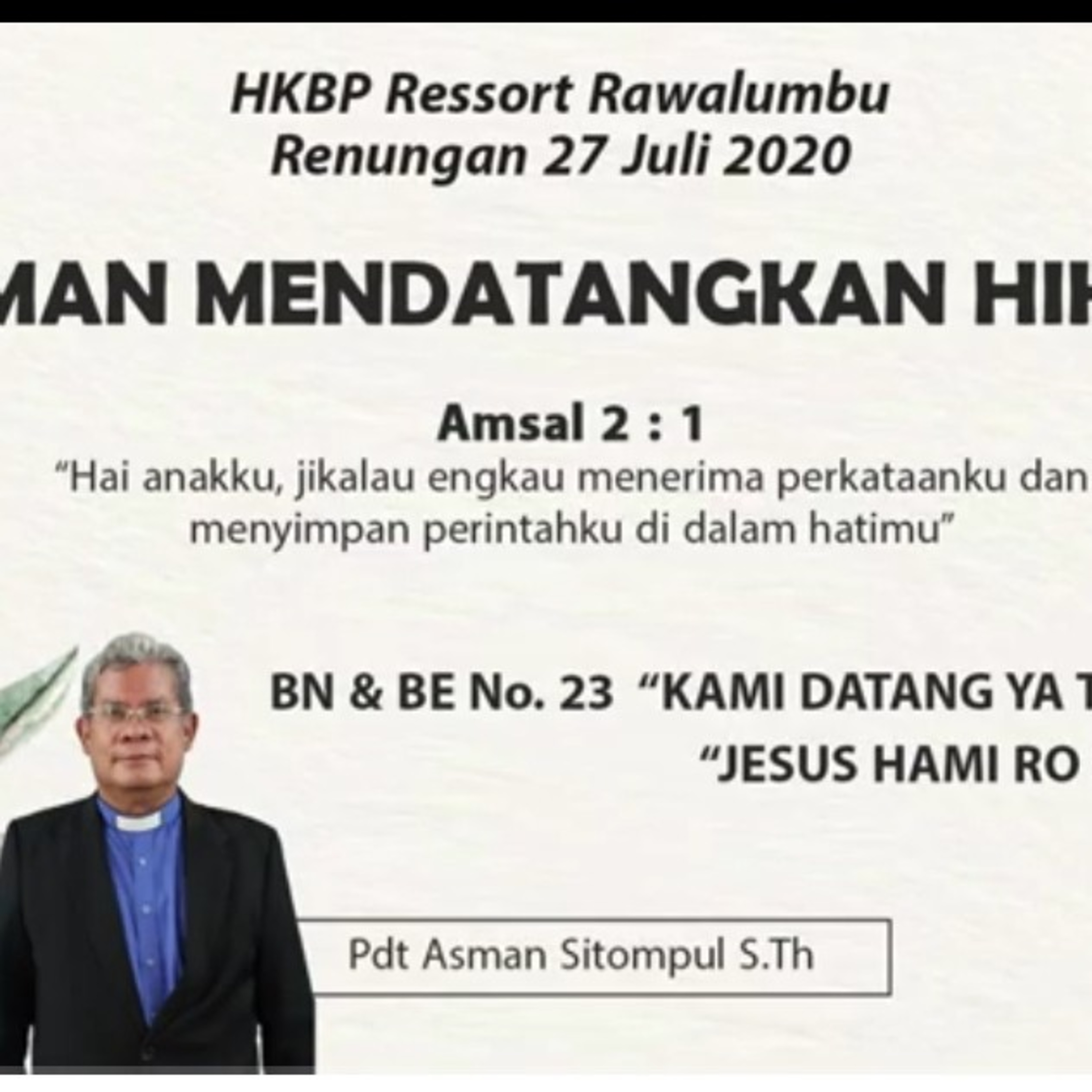 HKBP Ressort Rawalumbu