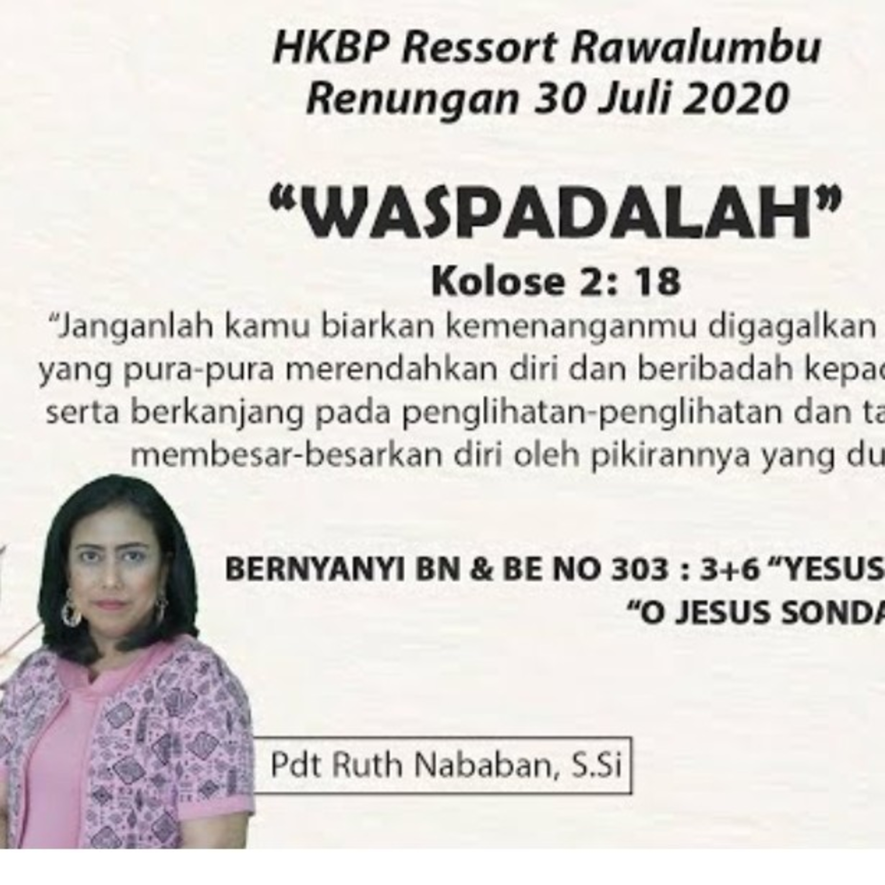 HKBP Ressort Rawalumbu