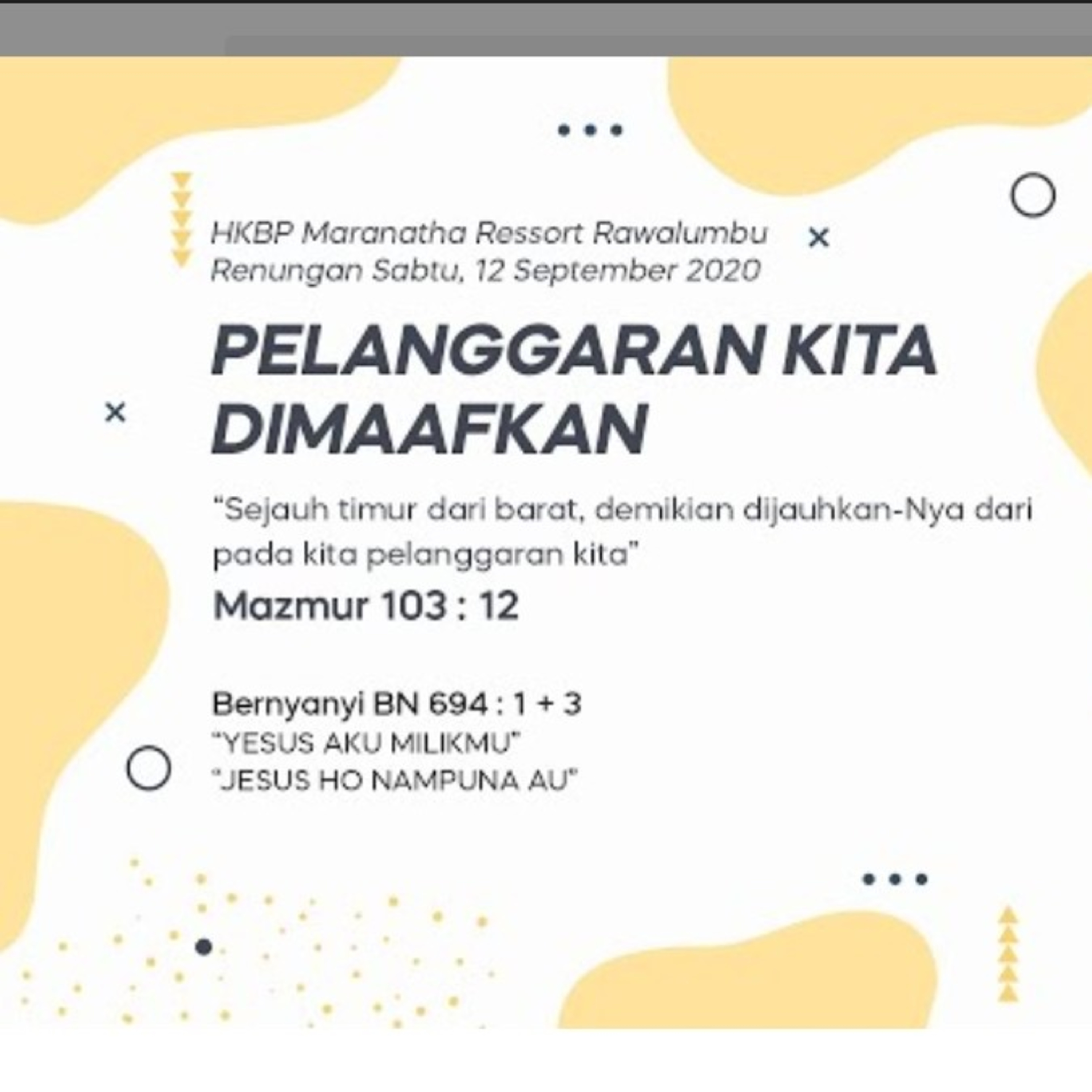 HKBP Ressort Rawalumbu