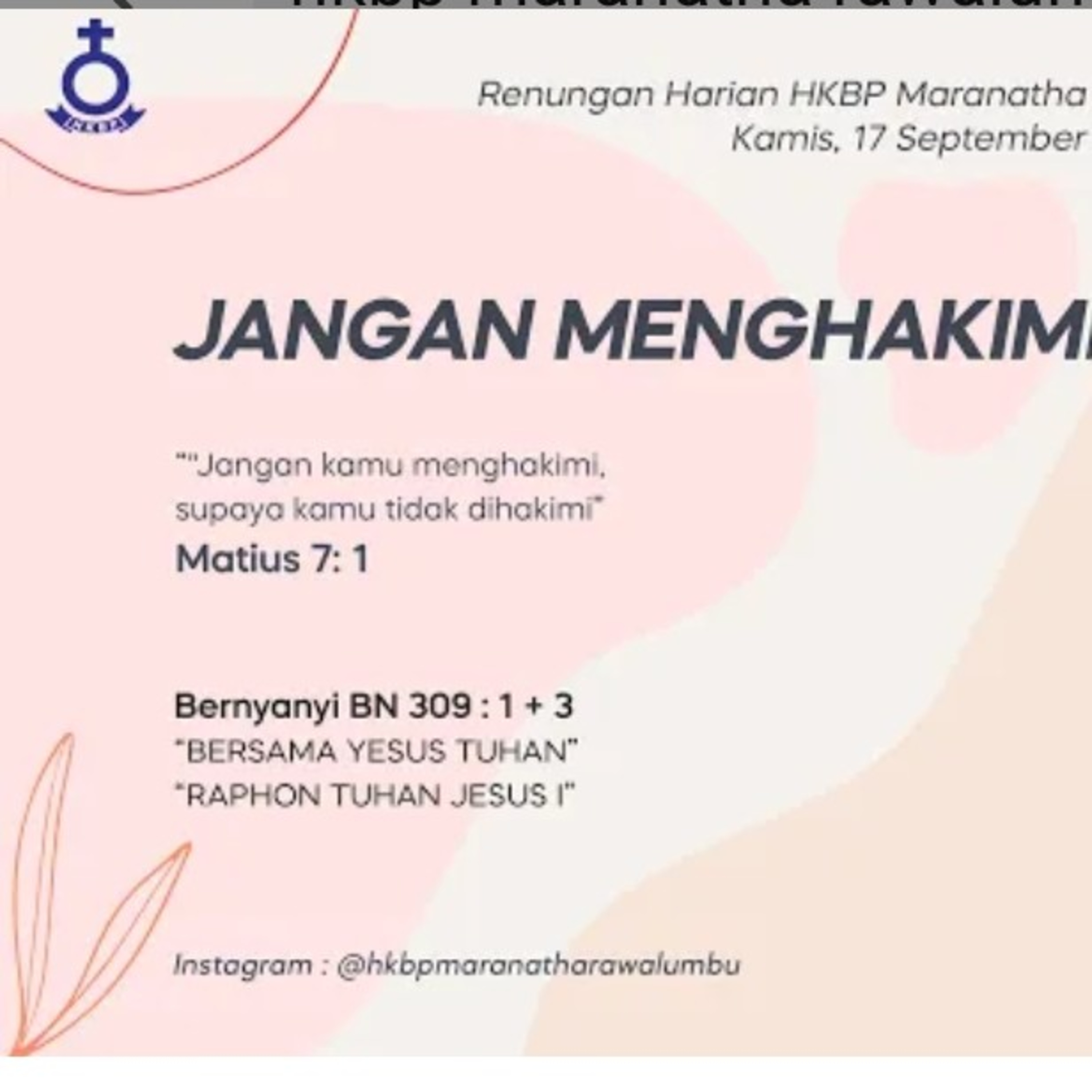 HKBP Ressort Rawalumbu