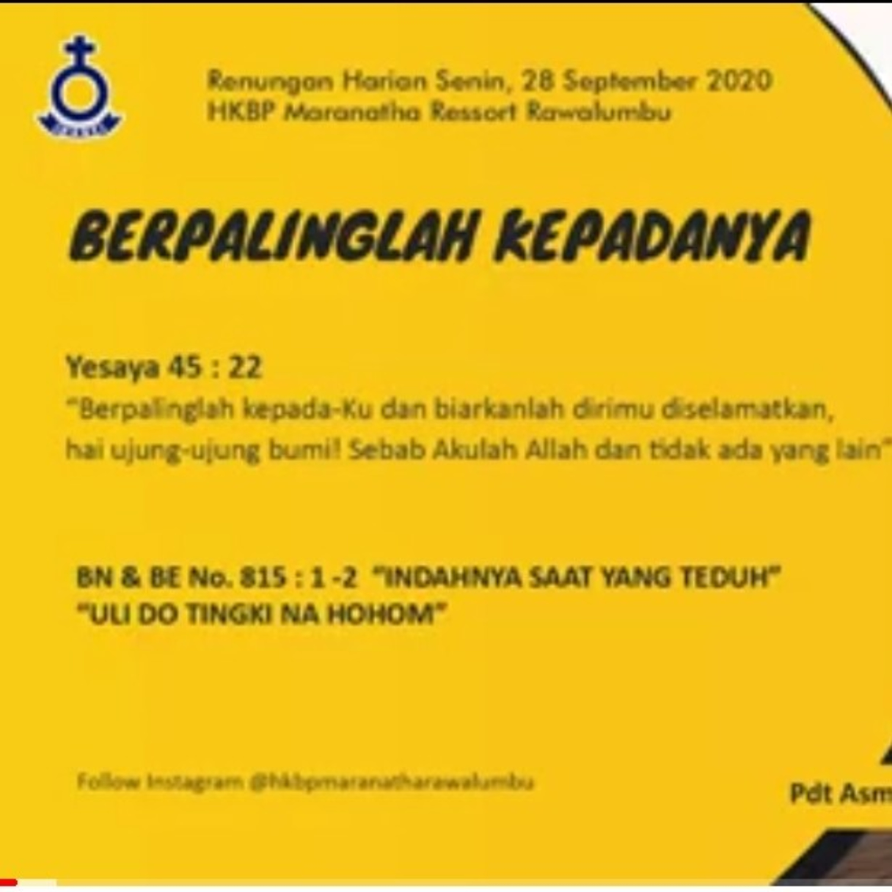 HKBP Ressort Rawalumbu