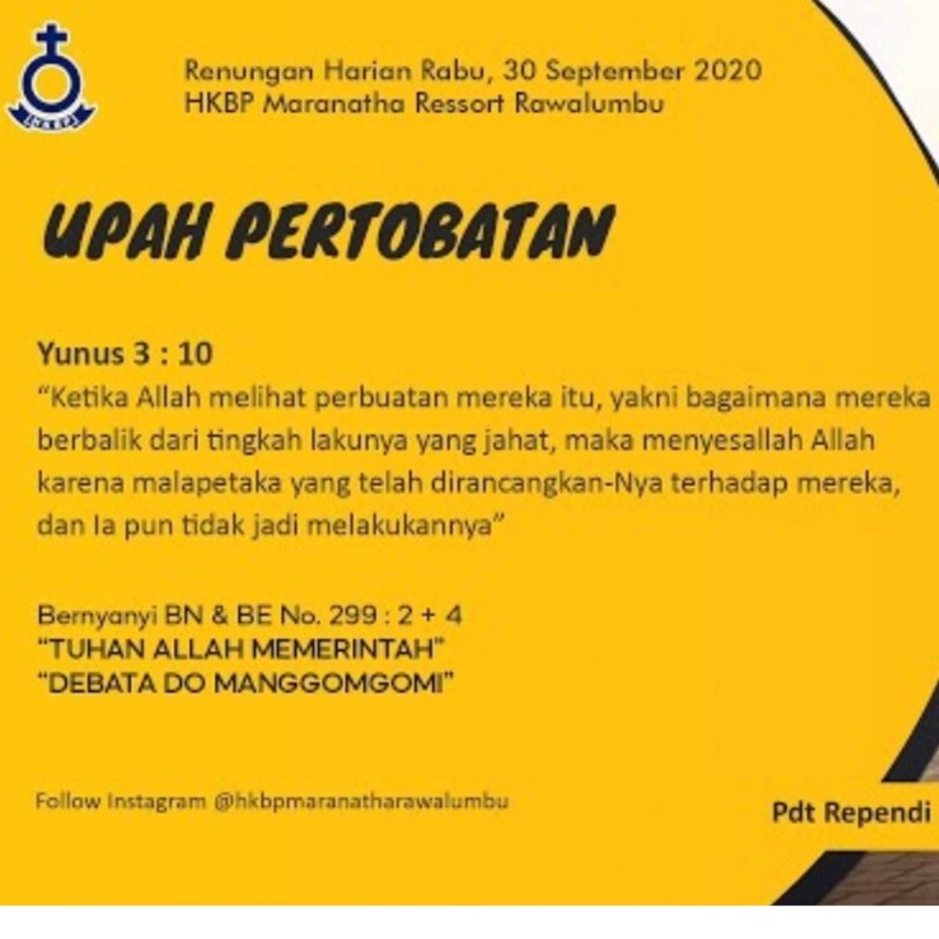 HKBP Ressort Rawalumbu