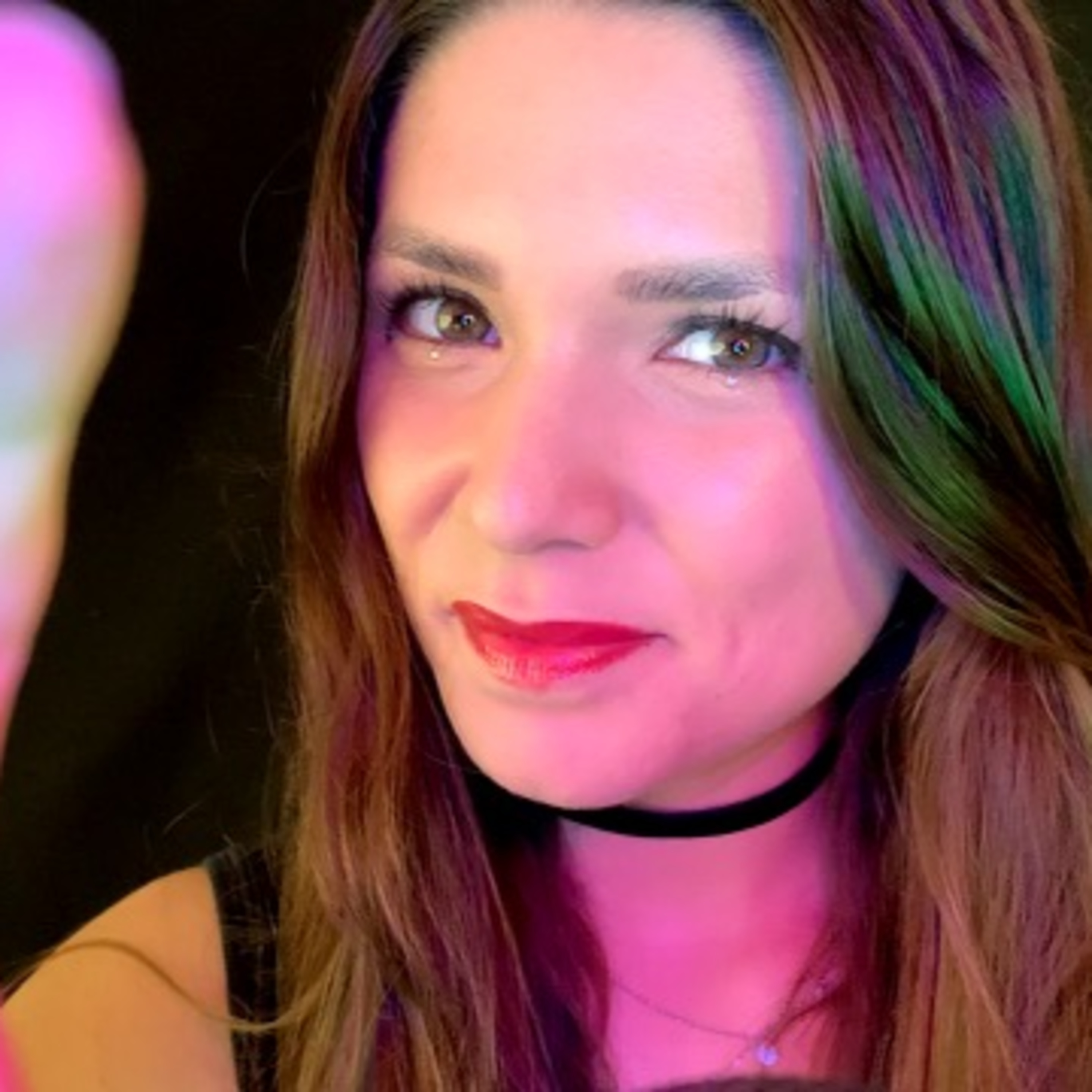 ASMR Face Tapping, Touching + "Click" Mouth Sounds (Personal Attention Up Close) episode artwork