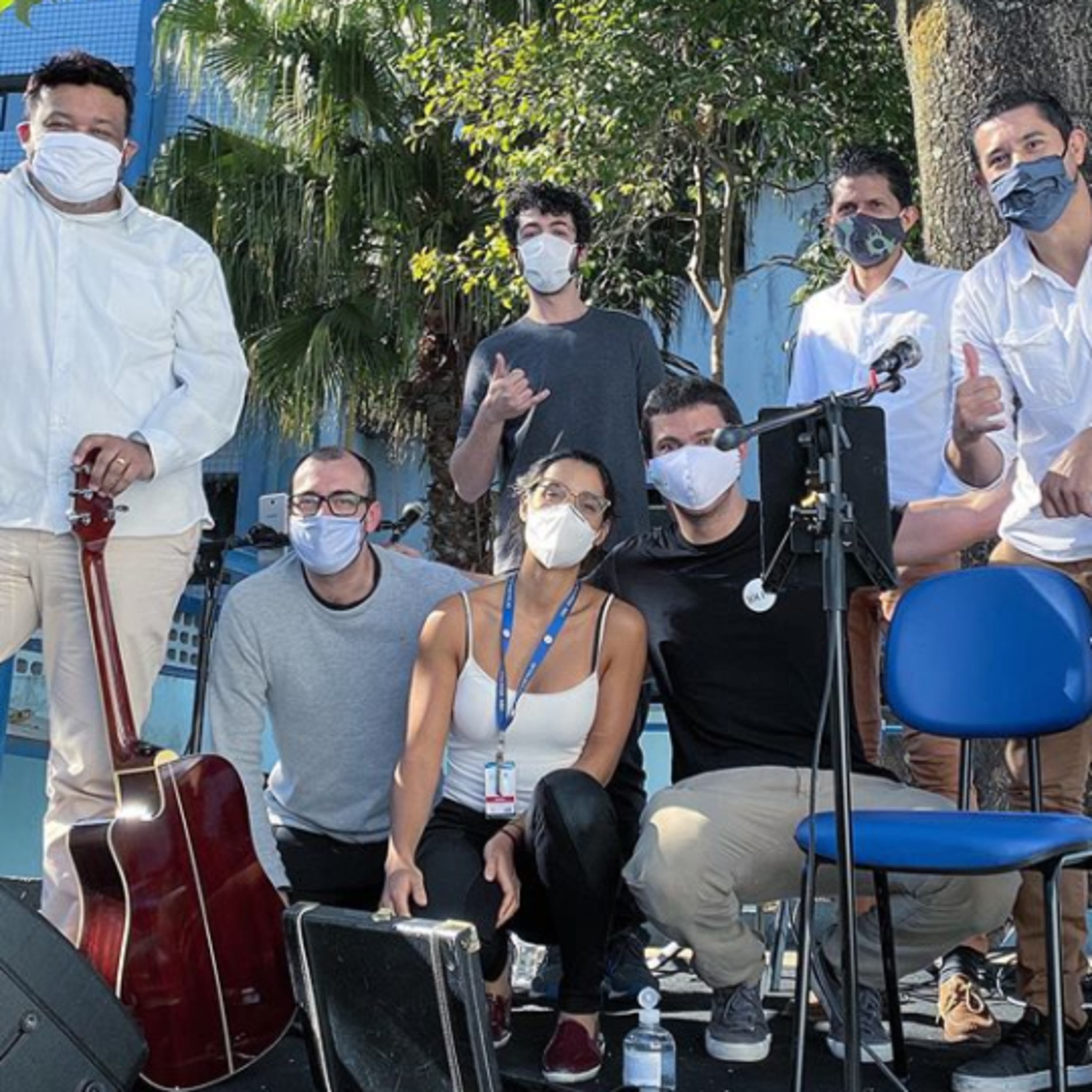 Ação #1 - Tocando para os Heróis da Saúde - CMH de Santo André - 29/05/2020 