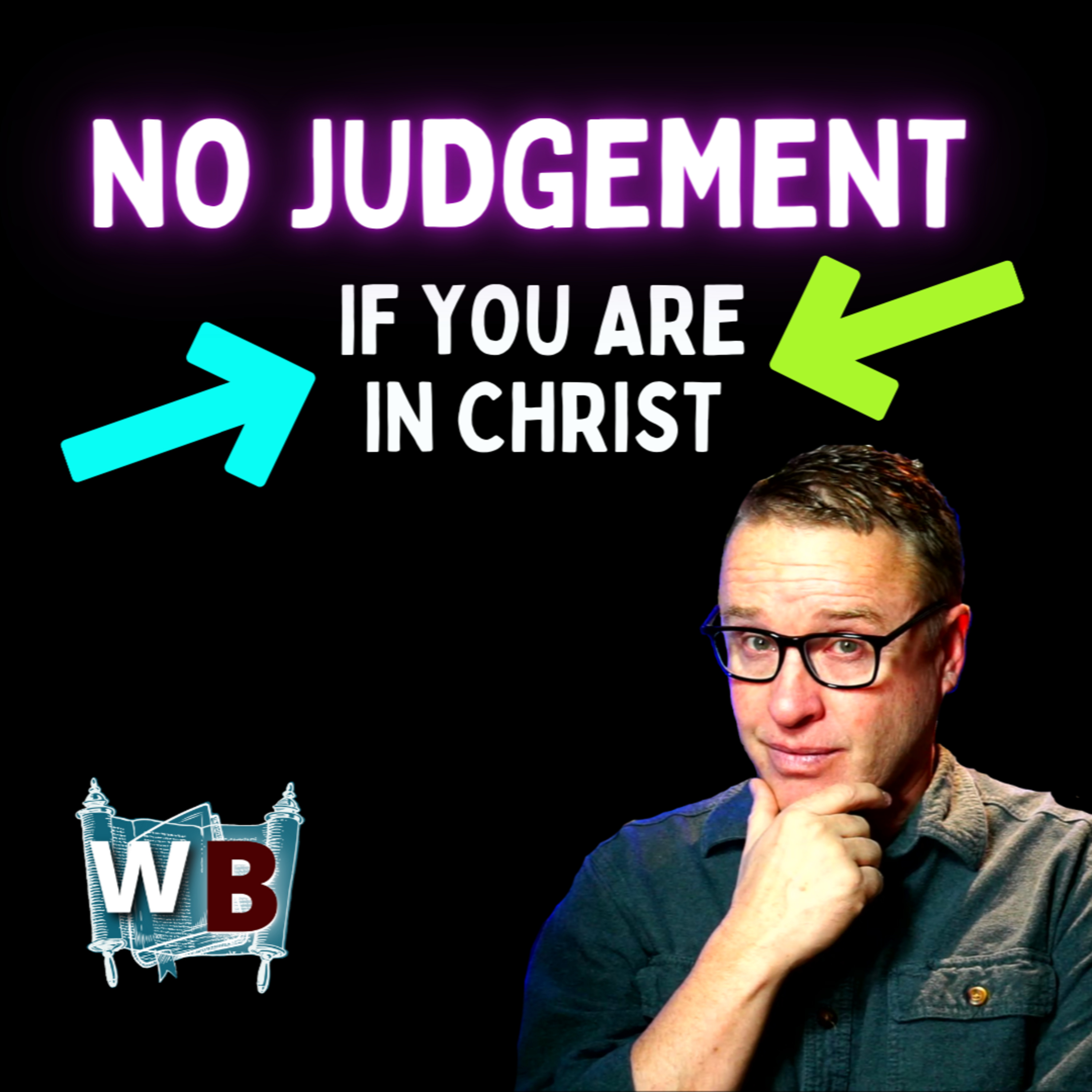 If You Are A Christian, You Are Not Judged For Your Sin. Jesus Was Already Judged For You. Romans 8.