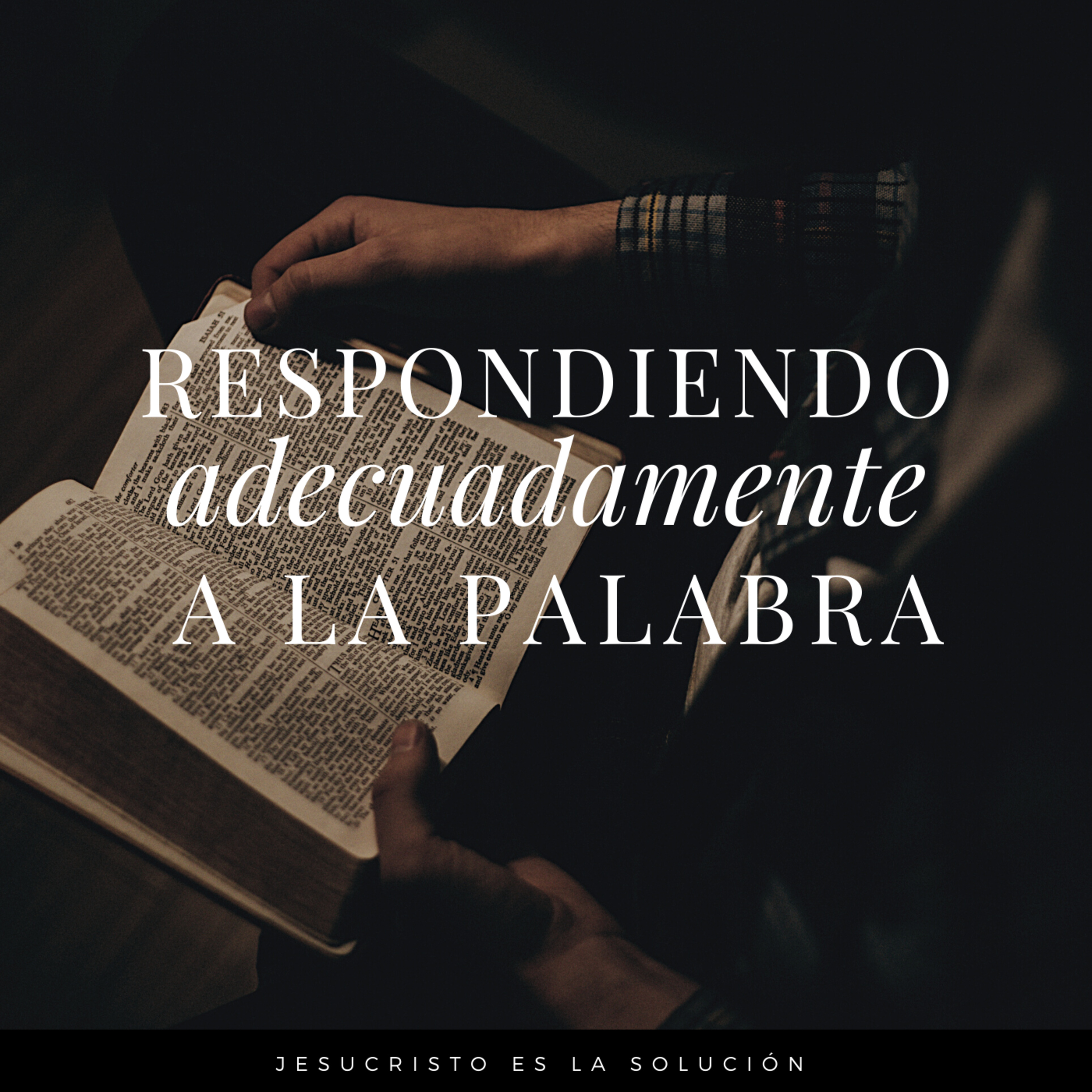Jesucristo es la solución