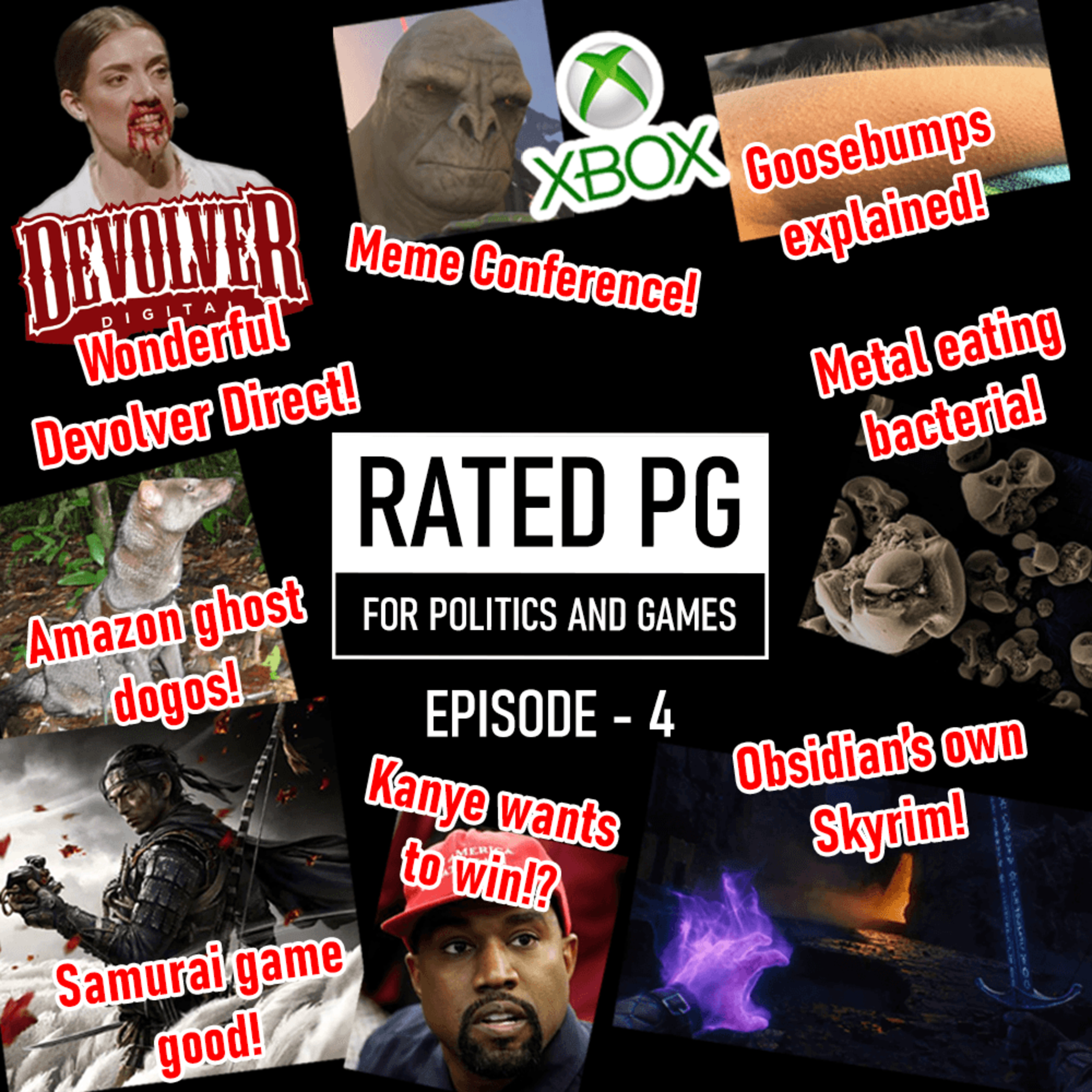 Devolver Expo, Obsidian's Skyrim, Ghost Dogs, & more! || Rated PG - Politics & Games #4