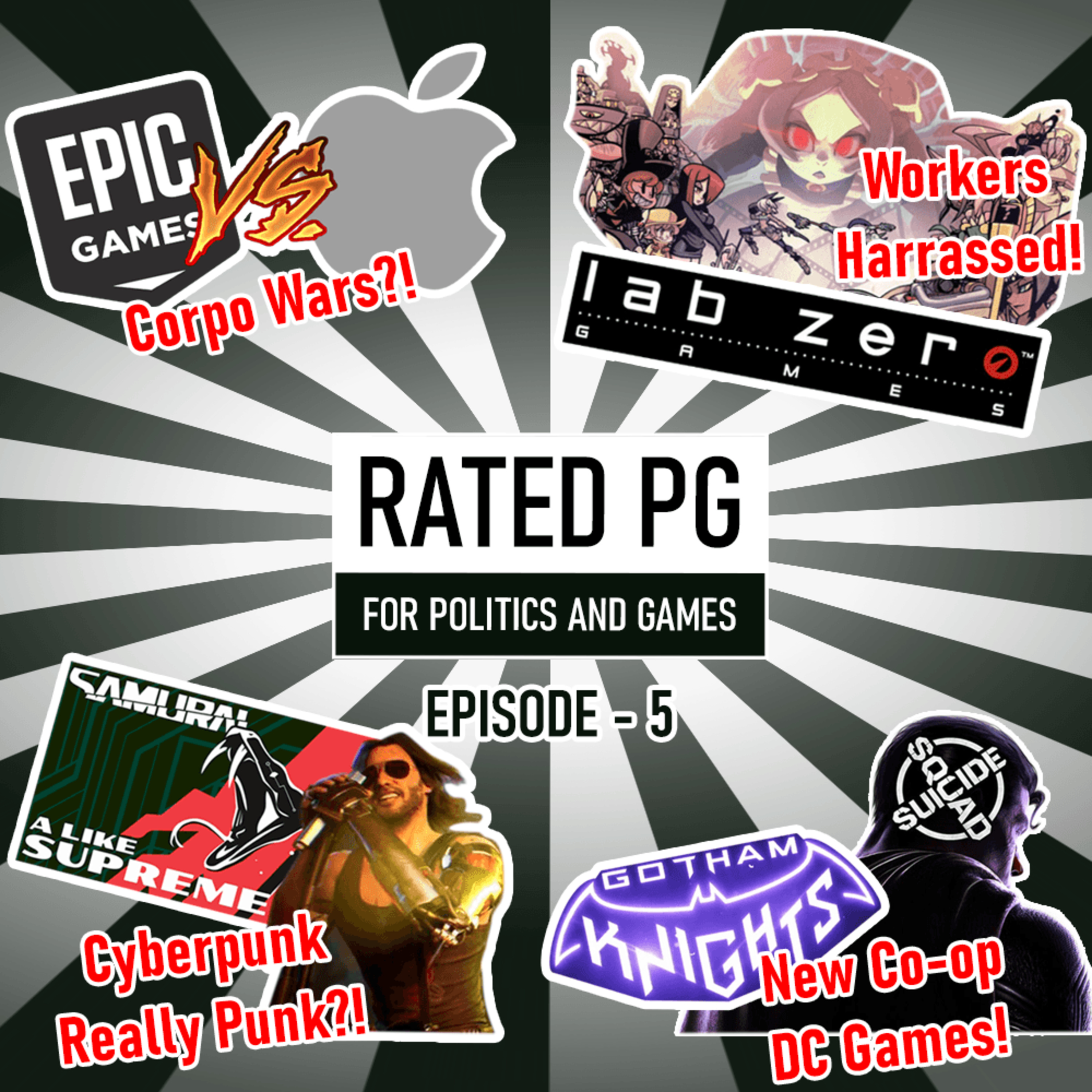 Fortnite VS Apple, Skullgirls Workers Harassed, New DC games & more! || PG - Politics & Games #5